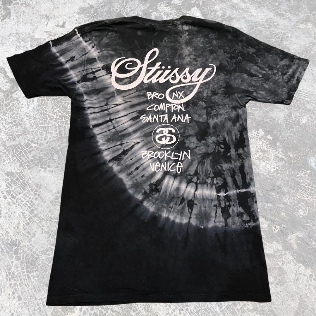 Stussy Stussy 2013 Spring Collection World Tour Tie Dye Shirt Size US M / EU 48-50 / 2 - 3 Thumbnail