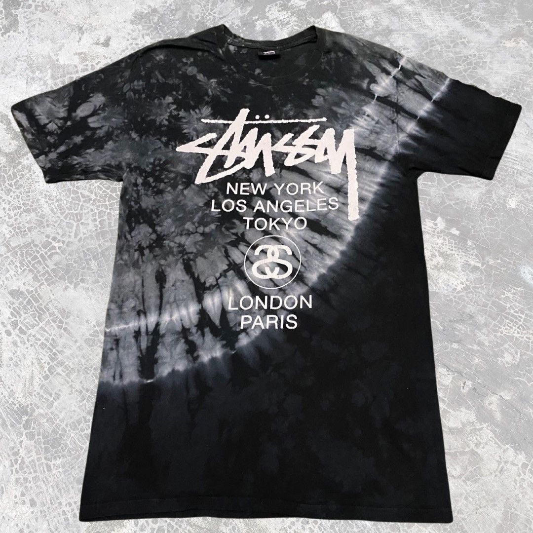 Stussy 2013 Spring Collection World Tour Tie Dye Shirt
