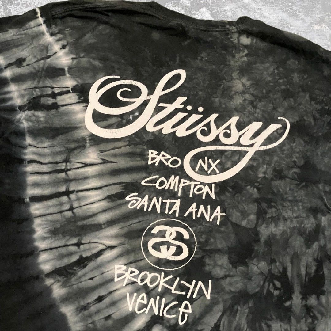 Stussy Stussy 2013 Spring Collection World Tour Tie Dye Shirt Size US M / EU 48-50 / 2 - 4 Thumbnail