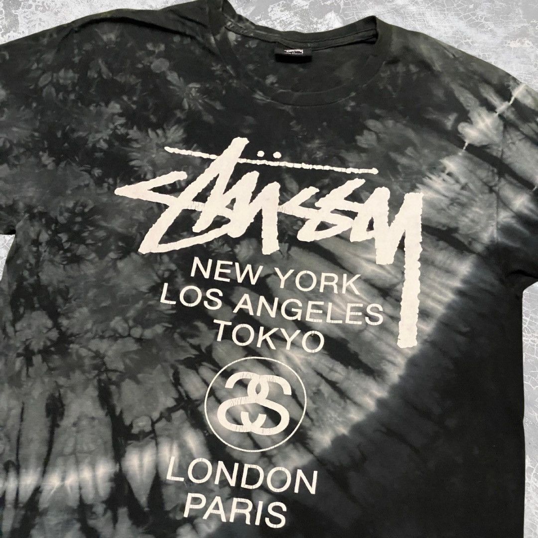 Stussy Stussy 2013 Spring Collection World Tour Tie Dye Shirt Size US M / EU 48-50 / 2 - 2 Thumbnail