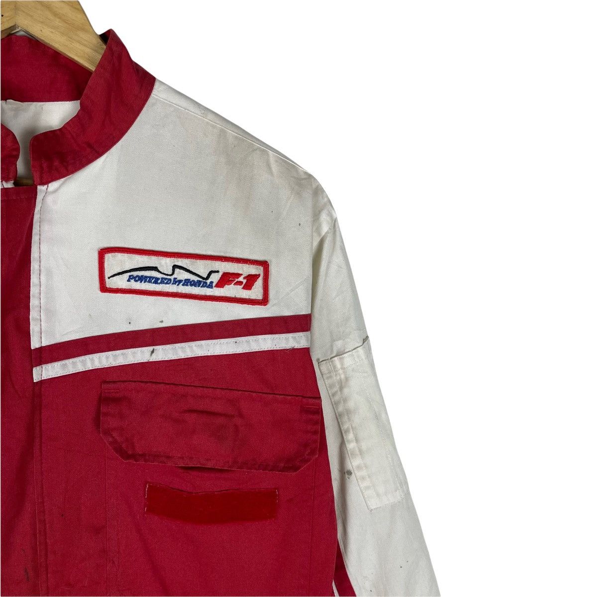 Honda × Japanese Brand × Vintage 🔥HONDA Primo Motorsport Overalls Jumpsuit Size US 30 / EU 46 - 4 Thumbnail