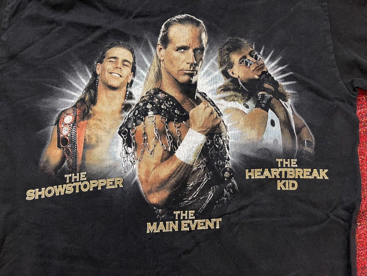 Vintage × WWE × WWF WWE Shawn Michaels The Heartbreak Kid 2008 rare t-shirt Size US S / EU 44-46 / 1 - 5 Thumbnail