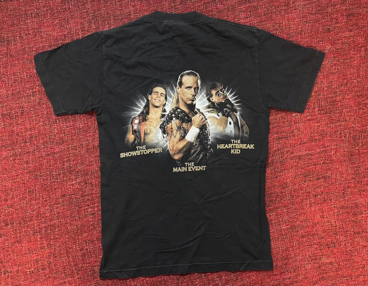 Vintage × WWE × WWF WWE Shawn Michaels The Heartbreak Kid 2008 rare t-shirt Size US S / EU 44-46 / 1 - 4 Thumbnail