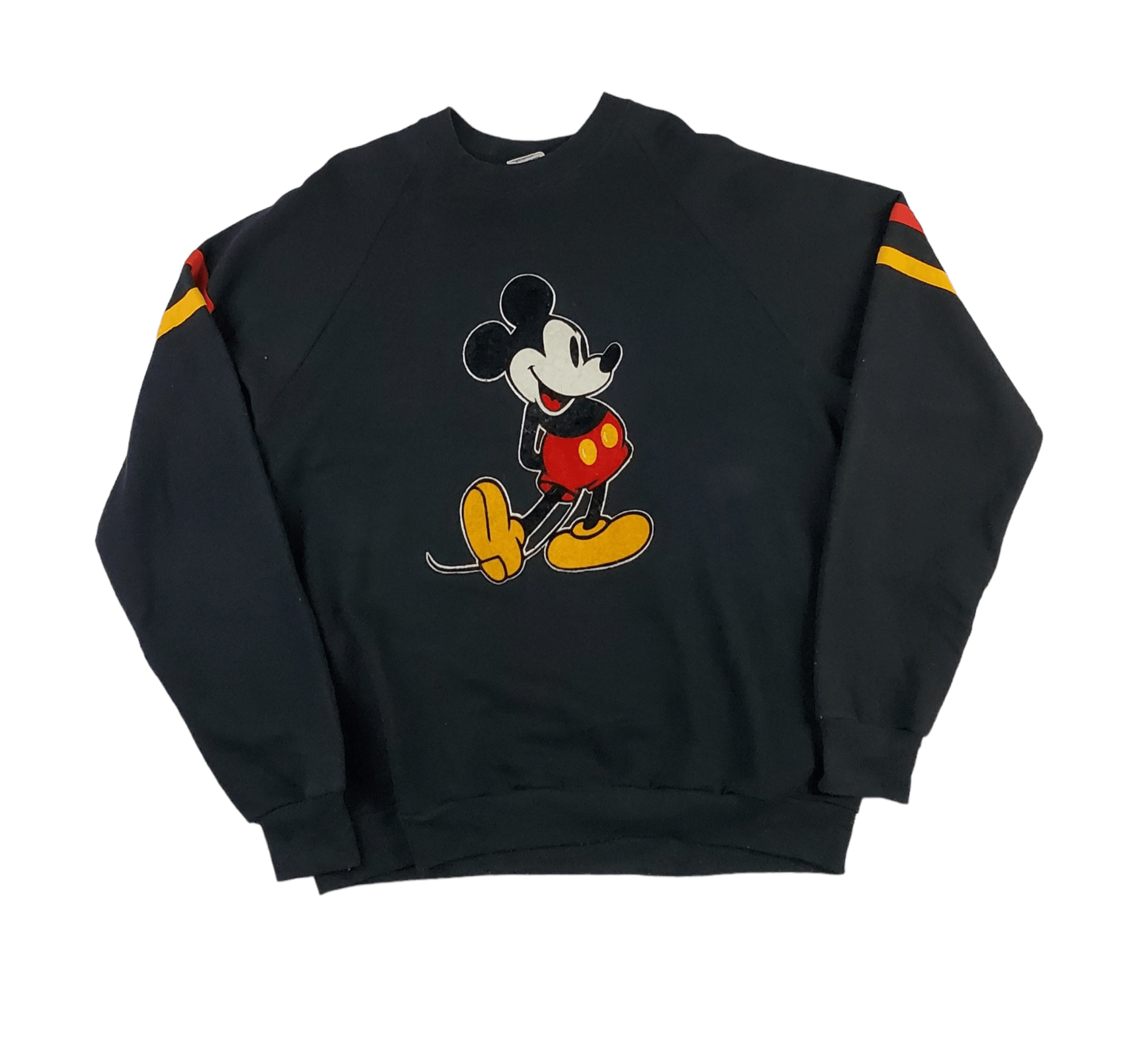 Mickey Mouse × Vintage Vintage Disney Mickey Mouse Stripe Arm Size US M / EU 48-50 / 2 - 1 Thumbnail