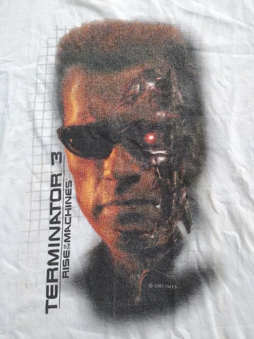 Vintage Vintage Terminator 90s Tshirt Combo! Size US L / EU 52-54 / 3 - 4 Thumbnail