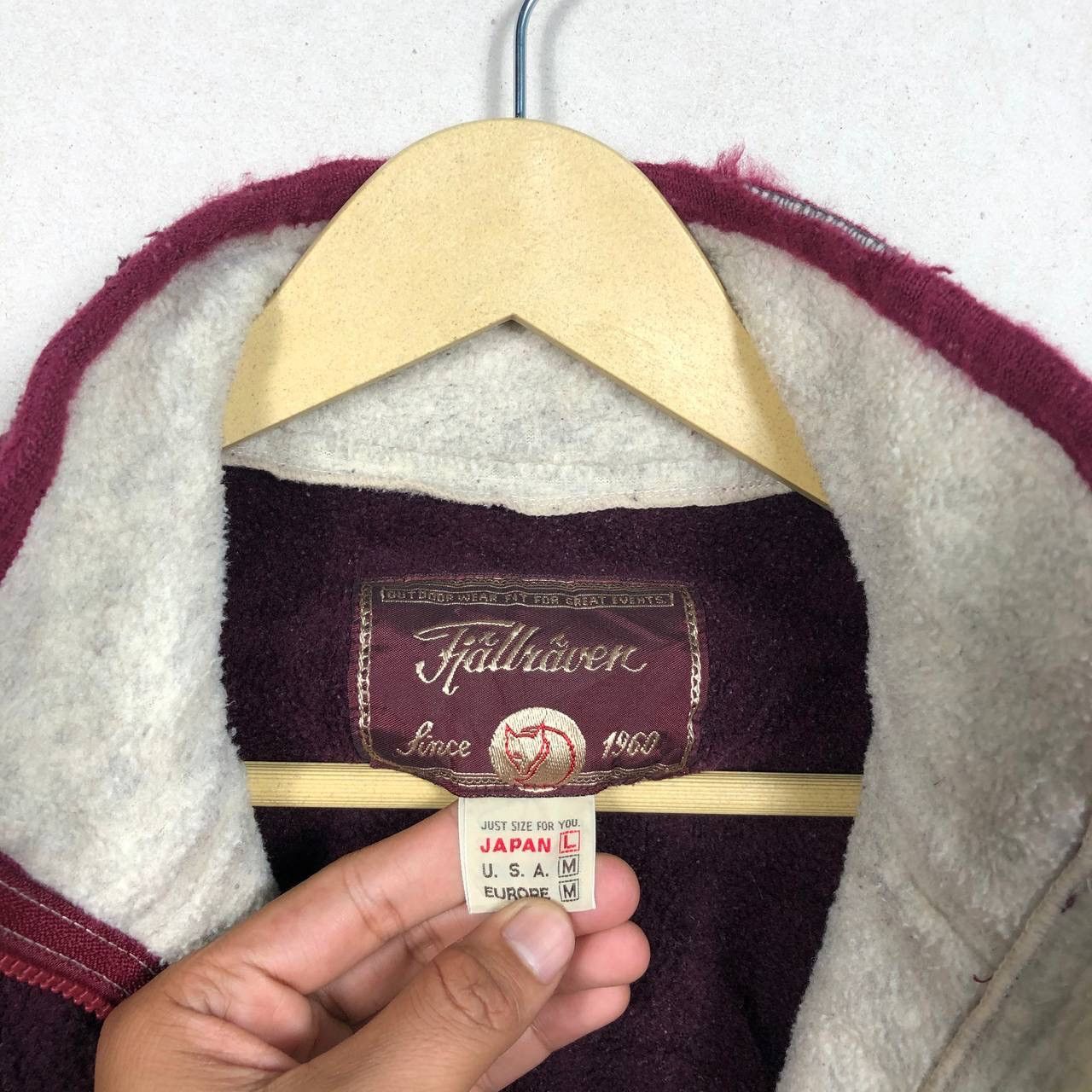 Fjallraven Vintage 90s Fjallraven Sherpa Jacket Patagonia Style Size US L / EU 52-54 / 3 - 4 Thumbnail