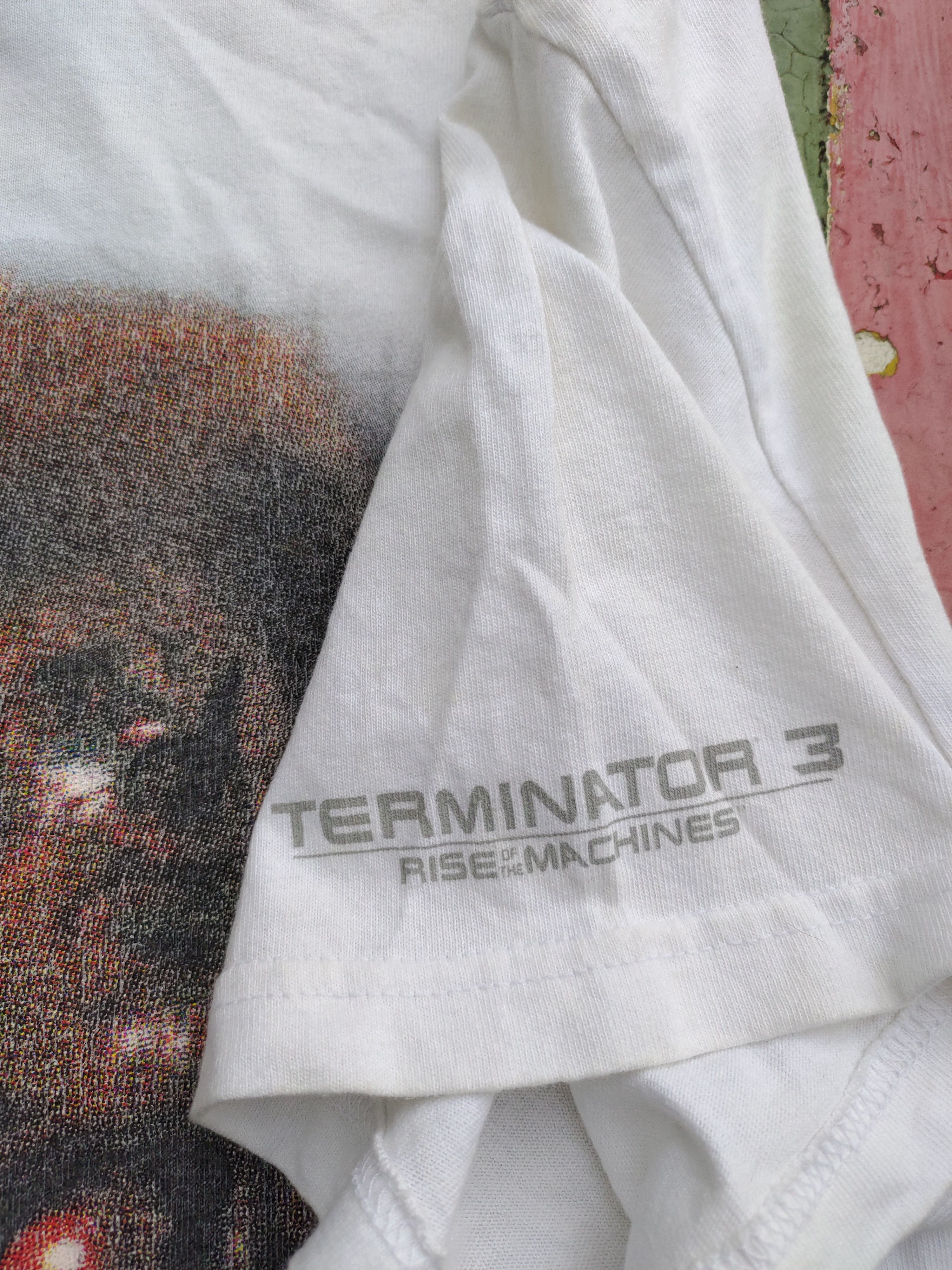 Vintage Vintage Terminator T3 Movie T Shirt Size US L / EU 52-54 / 3 - 6 Thumbnail
