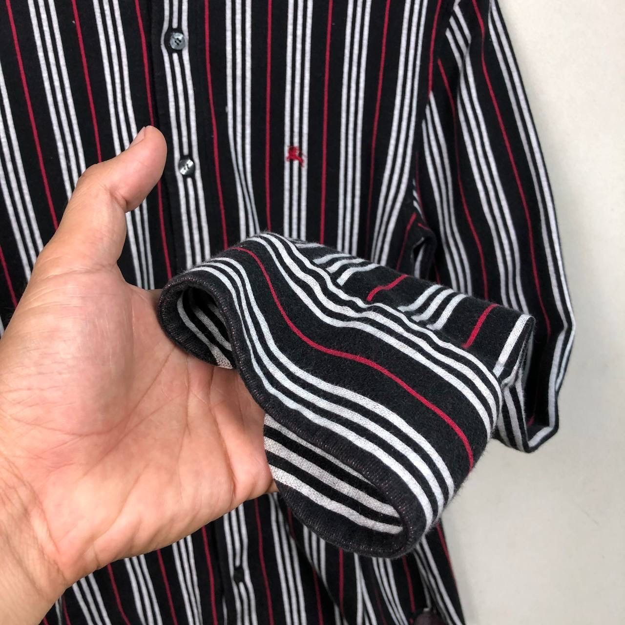 Burberry Authentic Burberry Black Label Stripe Shirt 3 Size US M / EU 48-50 / 2 - 7 Thumbnail