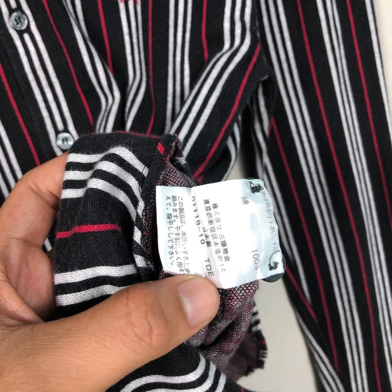 Burberry Authentic Burberry Black Label Stripe Shirt 3 Size US M / EU 48-50 / 2 - 9 Thumbnail