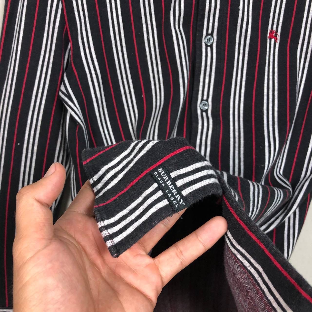 Burberry Authentic Burberry Black Label Stripe Shirt 3 Size US M / EU 48-50 / 2 - 5 Thumbnail