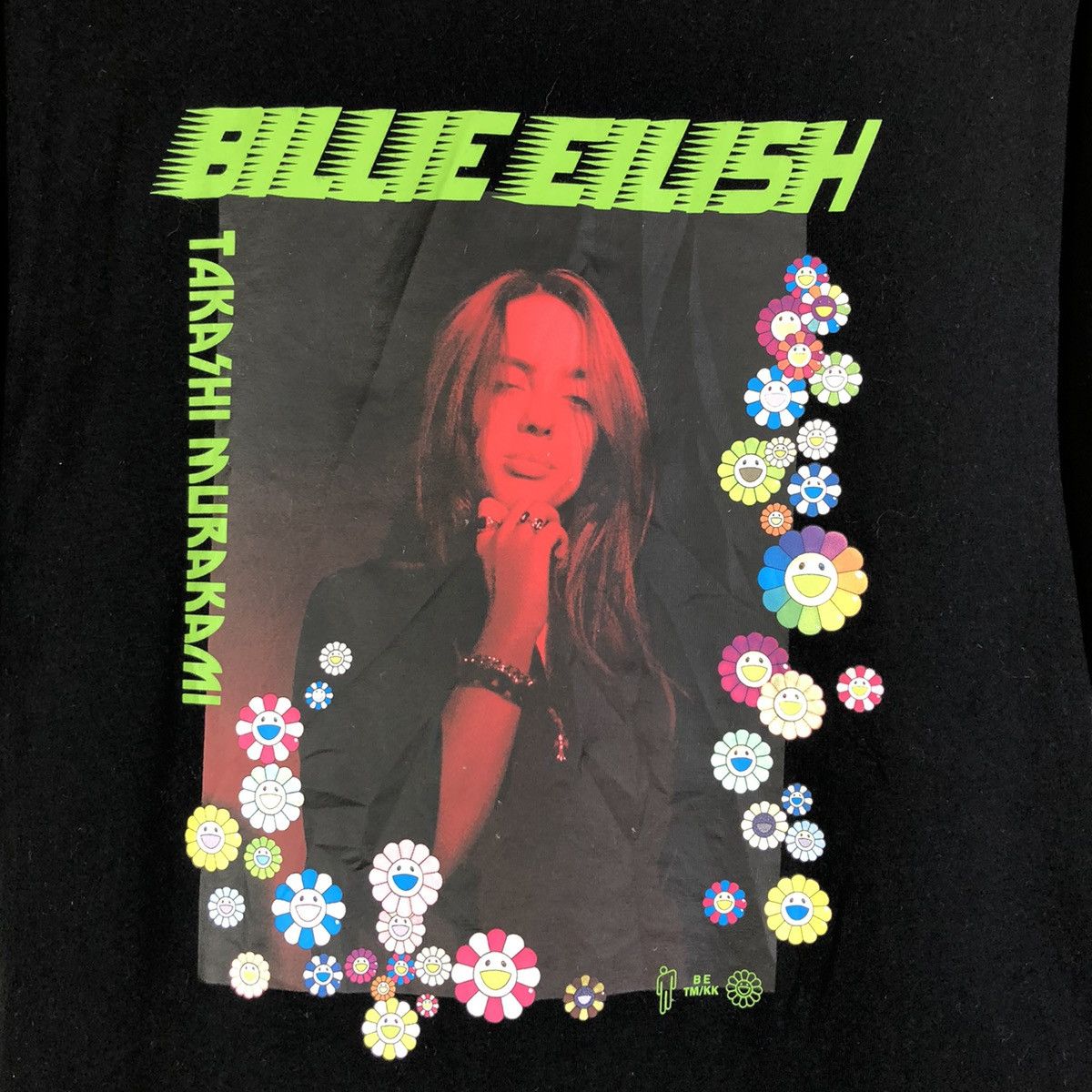 Uniqlo BILLIE EILISH X Uniqlo X Takashi Murakami Tshirt Size US XL / EU 56 / 4 - 2 Thumbnail