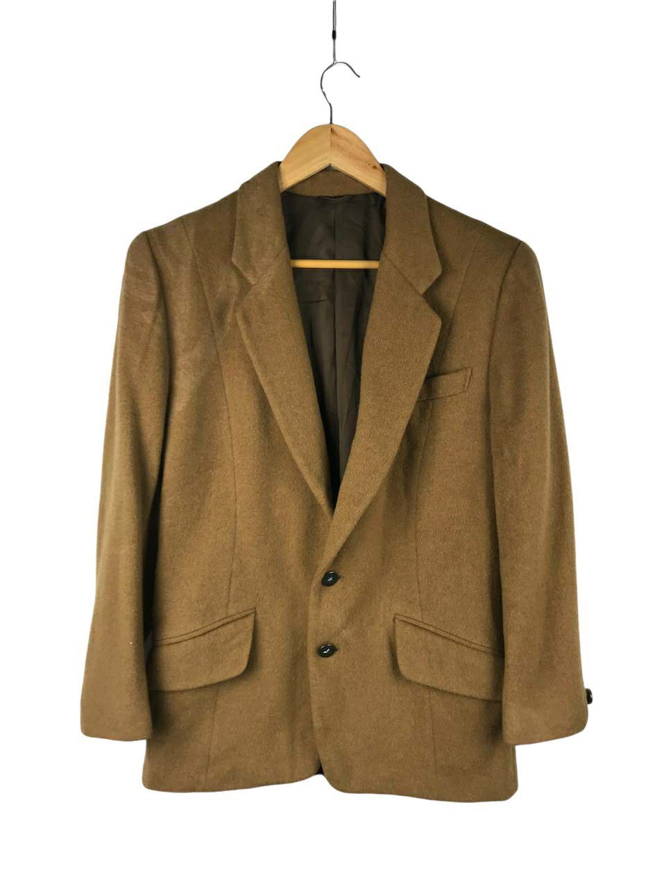 image of Archival Clothing x Avant Garde Vintage Thierry Mugler Wool Jacket in Brown, Men's (Size Small)