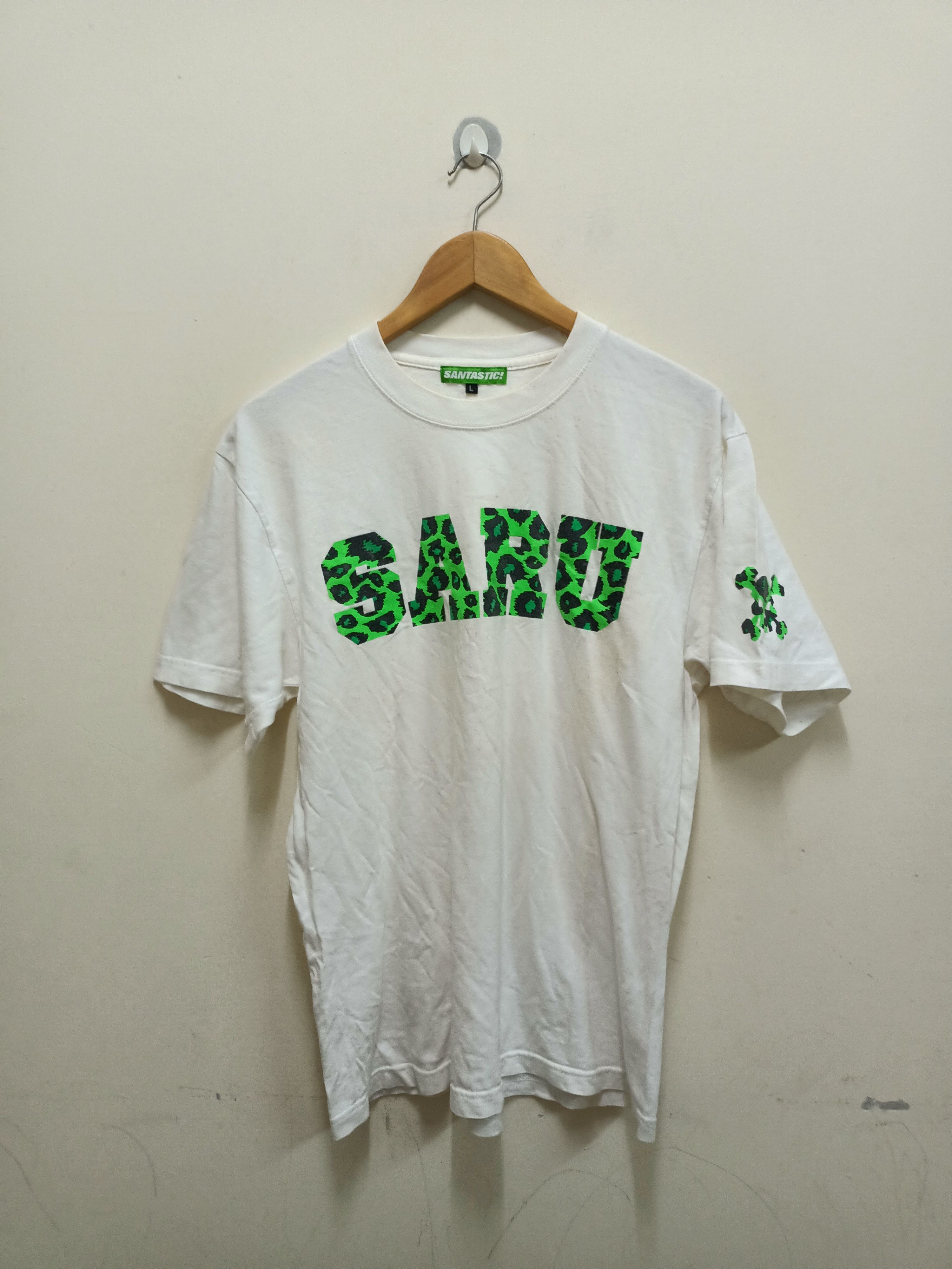 Japanese Brand Vintage SARU by Santastic Wear Inc. Size US L / EU 52-54 / 3 - 1 Thumbnail