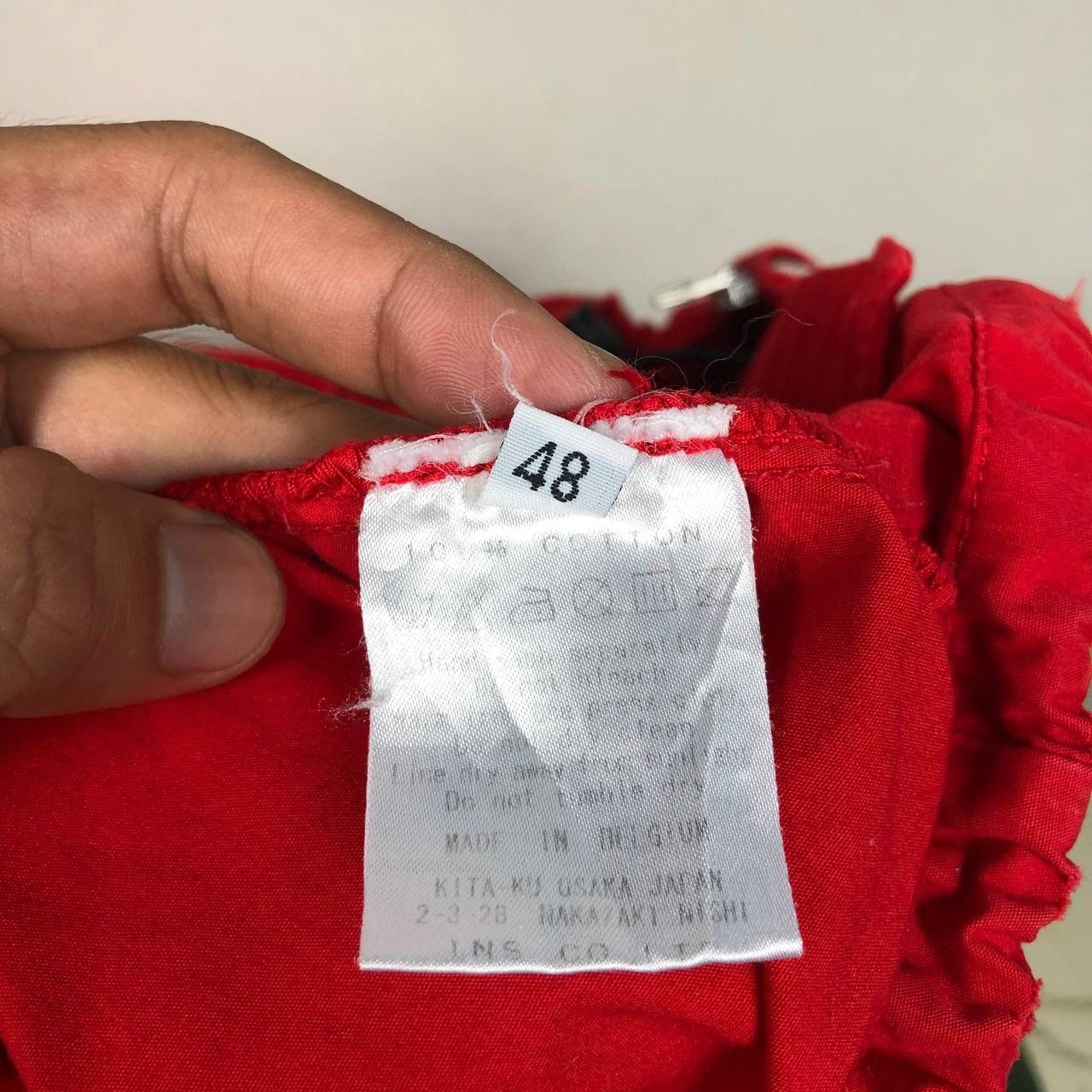BASISBROEK Vintage 90s Basisbroek Hardshell Quest Red Jacket Sweater Size US M / EU 48-50 / 2 - 11 Thumbnail