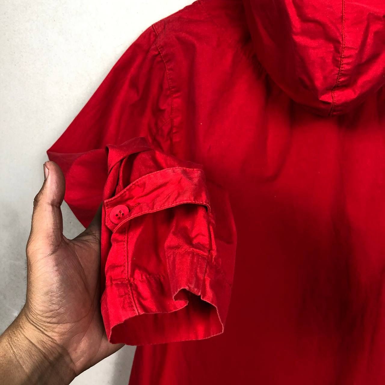 BASISBROEK Vintage 90s Basisbroek Hardshell Quest Red Jacket Sweater Size US M / EU 48-50 / 2 - 7 Thumbnail