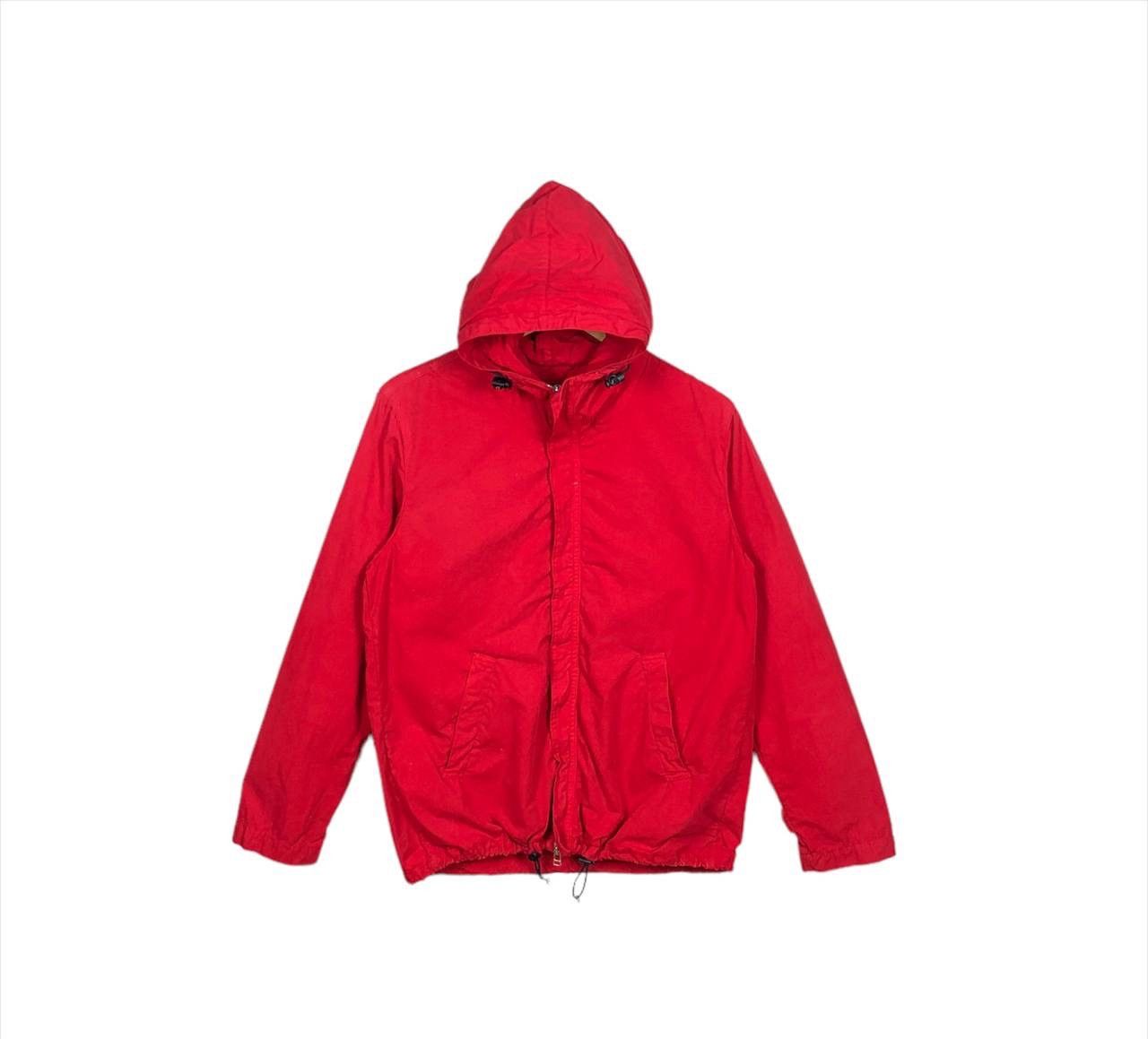 BASISBROEK Vintage 90s Basisbroek Hardshell Quest Red Jacket Sweater Size US M / EU 48-50 / 2 - 1 Thumbnail