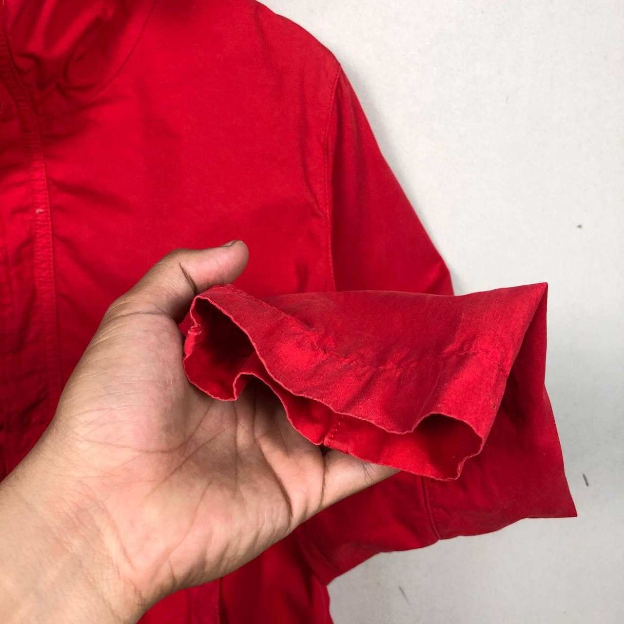 BASISBROEK Vintage 90s Basisbroek Hardshell Quest Red Jacket Sweater Size US M / EU 48-50 / 2 - 8 Thumbnail