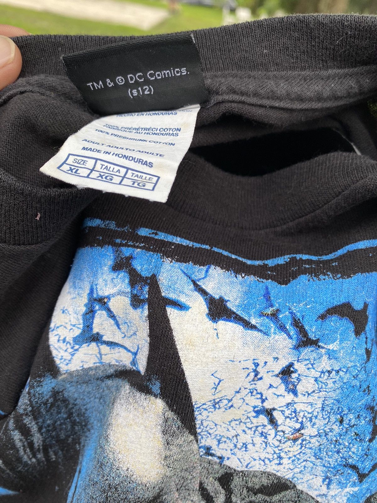 Vintage Last Drop!! Vintage Batman The Dark Knight 2008 tshirt Size US XL / EU 56 / 4 - 6 Thumbnail