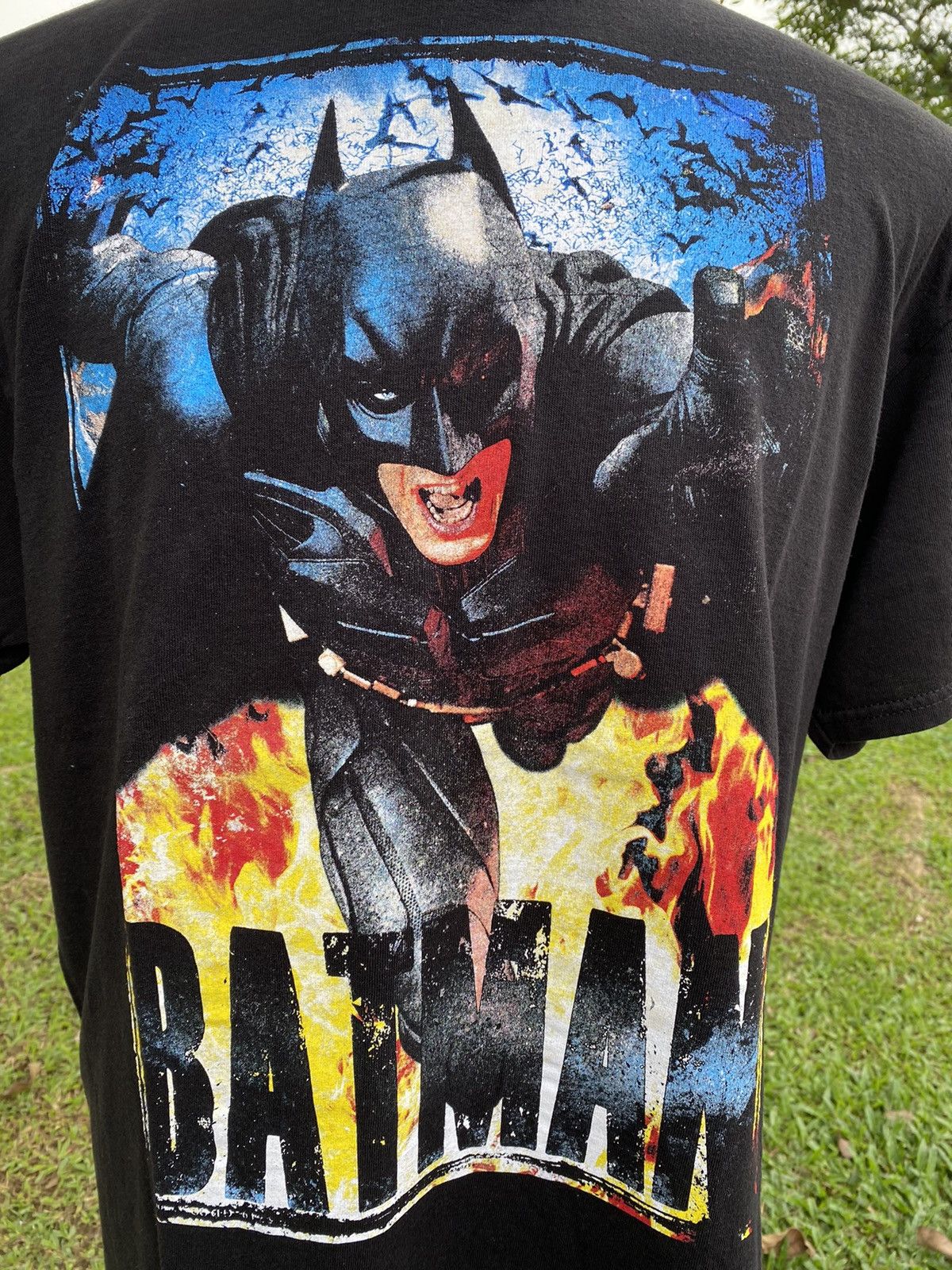 Vintage Last Drop!! Vintage Batman The Dark Knight 2008 tshirt Size US XL / EU 56 / 4 - 3 Thumbnail