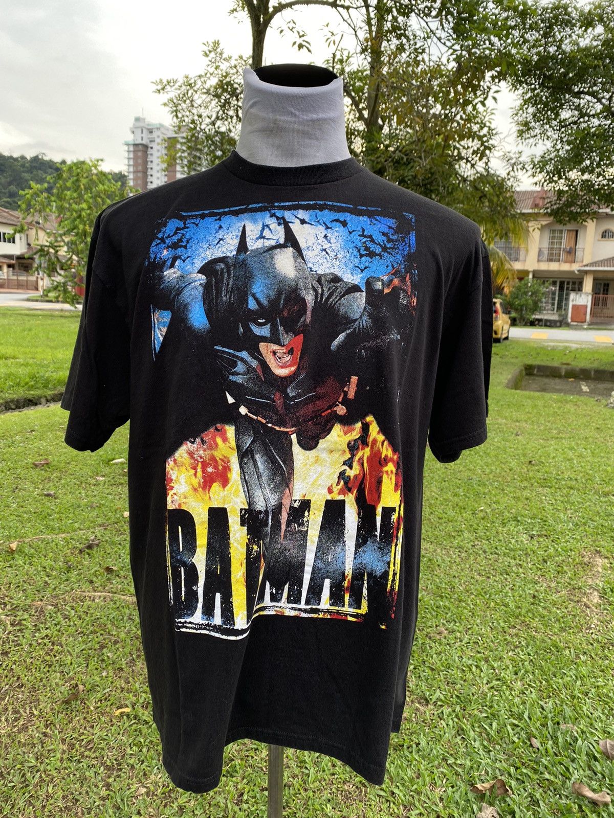 Vintage Last Drop!! Vintage Batman The Dark Knight 2008 tshirt Size US XL / EU 56 / 4 - 1 Thumbnail