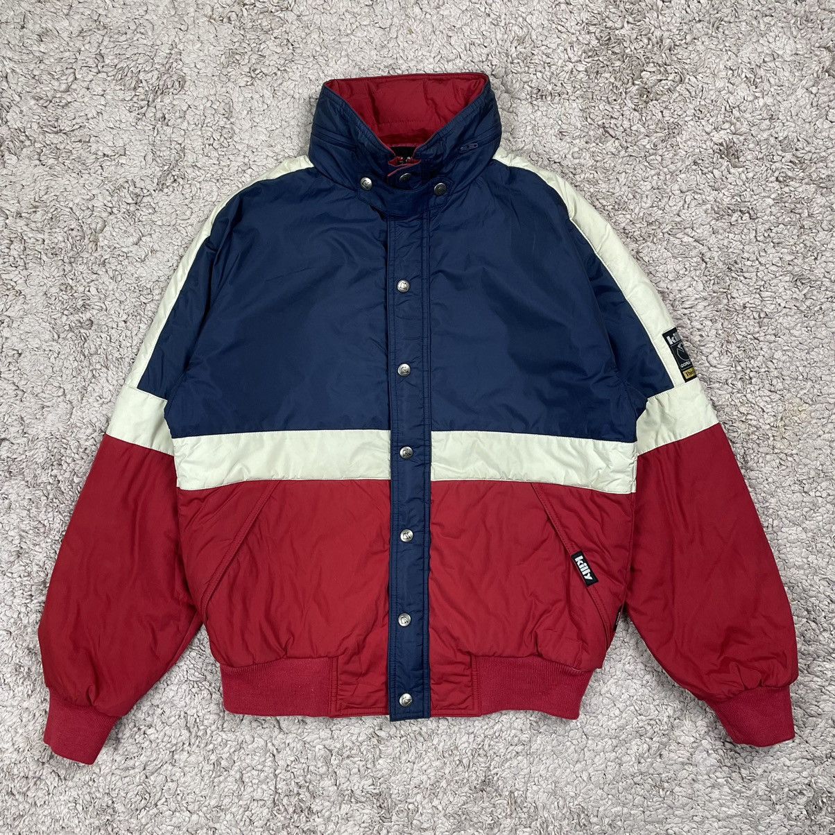 image of Killy Gore-Tex By Asics Jacket in Navy/Red/White, Men's (Size Medium)