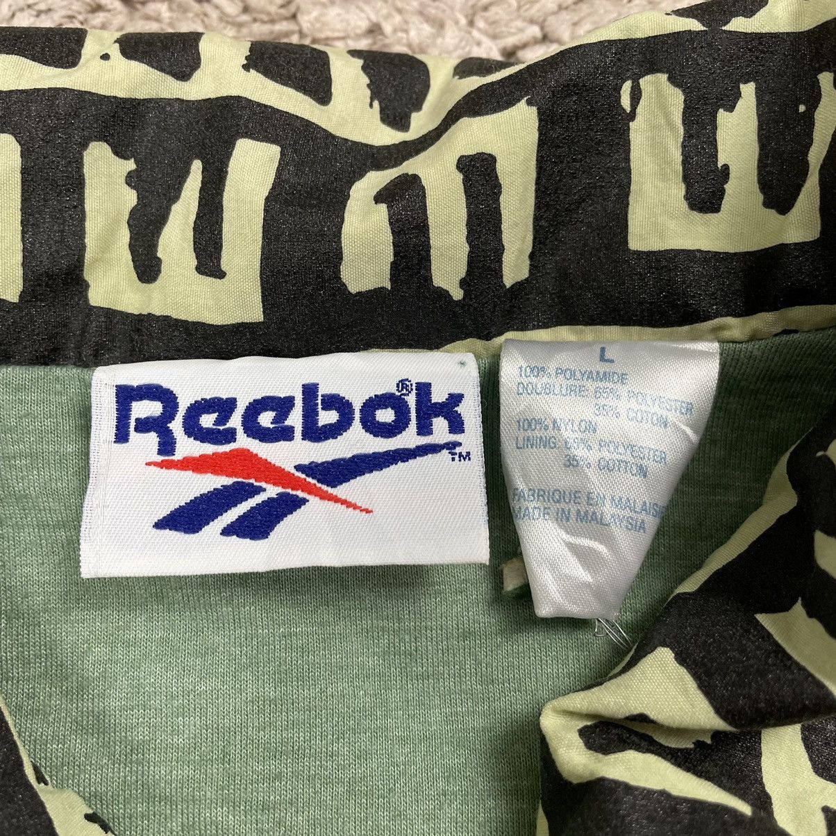 Japanese Brand × Reebok × Vintage Vintage Reebok Nice Design Zipper Jacket Size US L / EU 52-54 / 3 - 18 Thumbnail