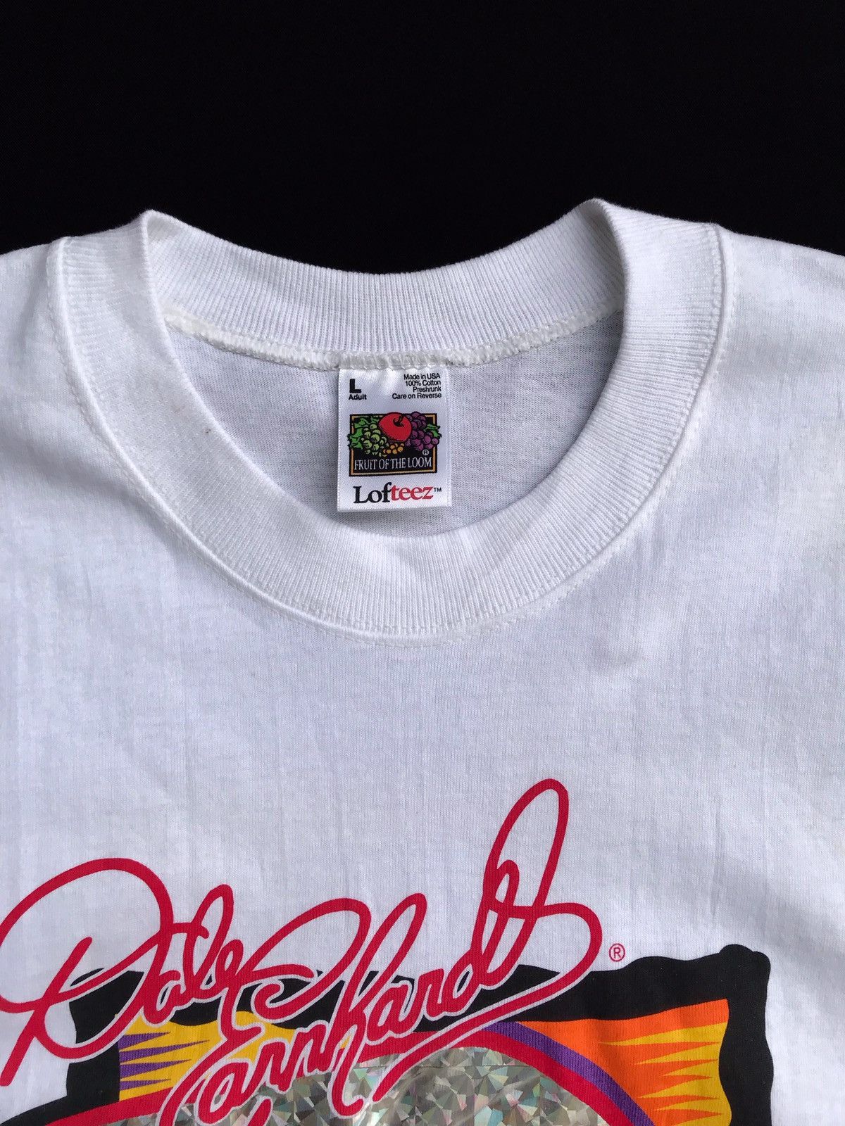 Vintage glitter dale earnhard the intimidator shortsleeve