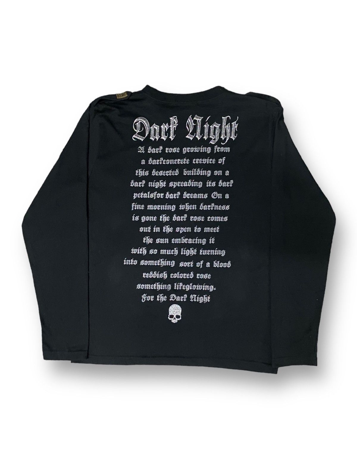 If Six Was Nine Japan Night Rider Skulls Bones Design With Quote Black Alert Size US M / EU 48-50 / 2 - 2 Thumbnail