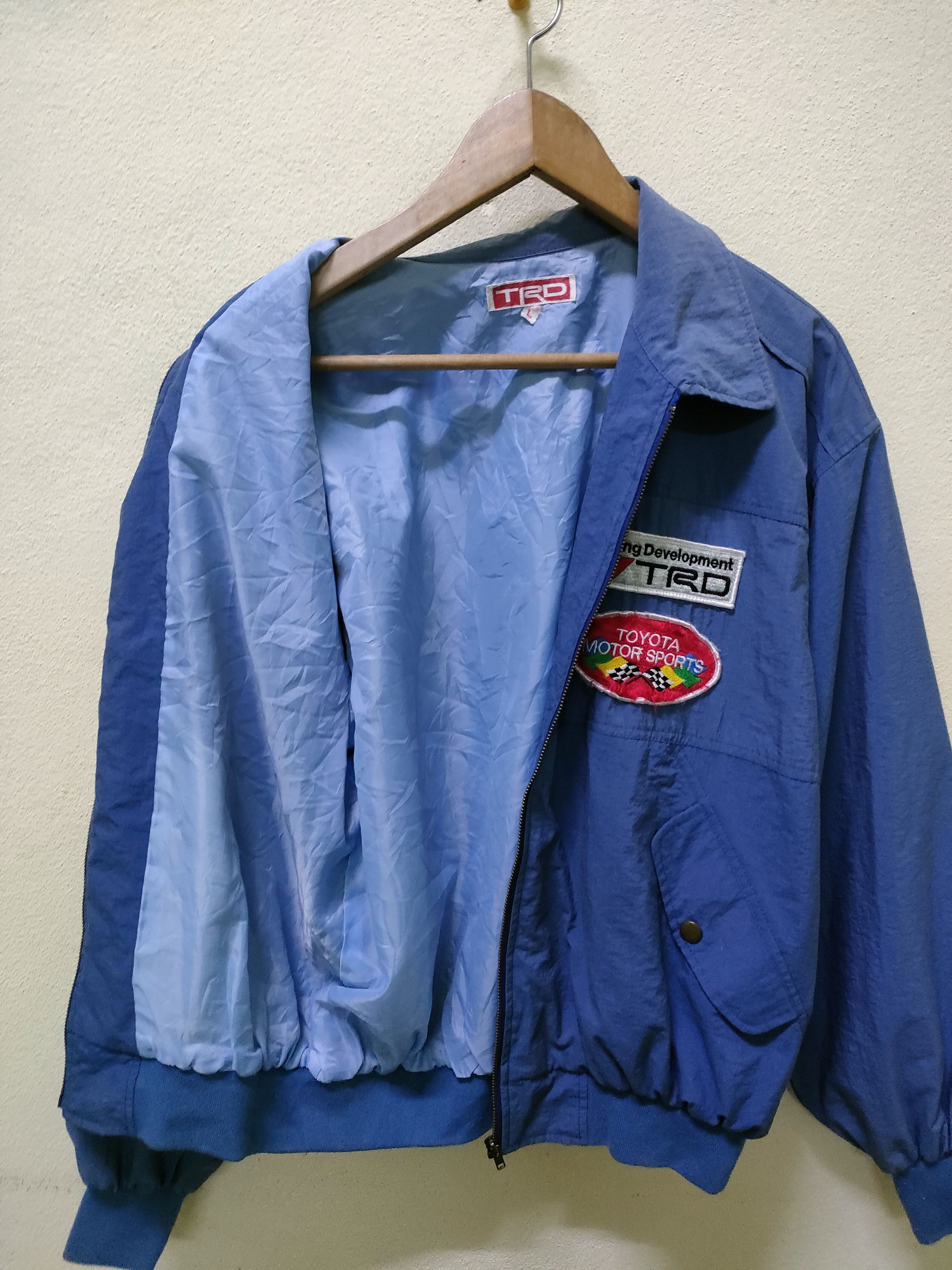 Vintage Vintage TRD Racing Bomber Jacket Size US L / EU 52-54 / 3 - 6 Thumbnail