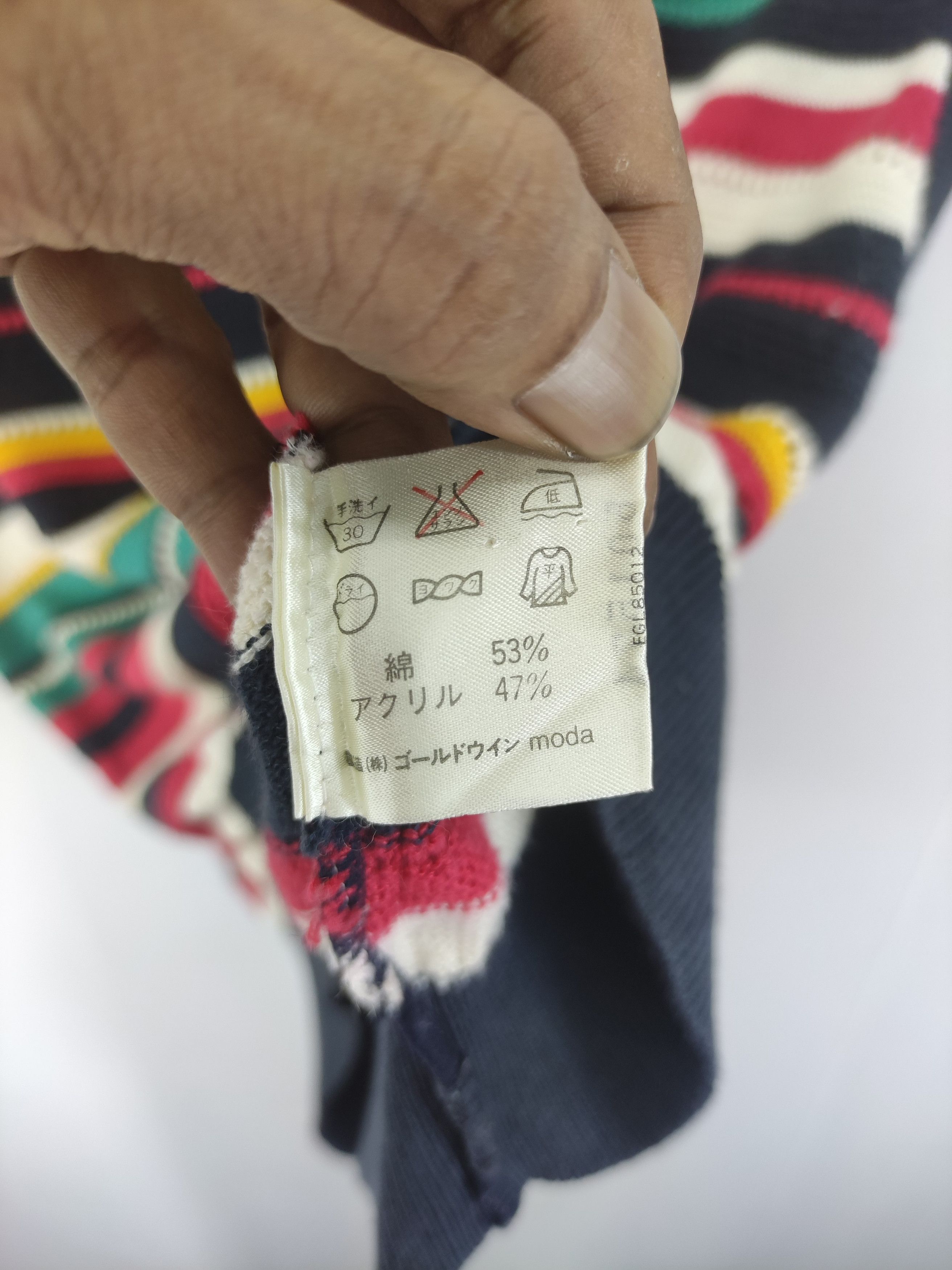 Ellesse Vintage Ellesse Golf Cardigan Vest knit Striped Size US M / EU 48-50 / 2 - 4 Thumbnail