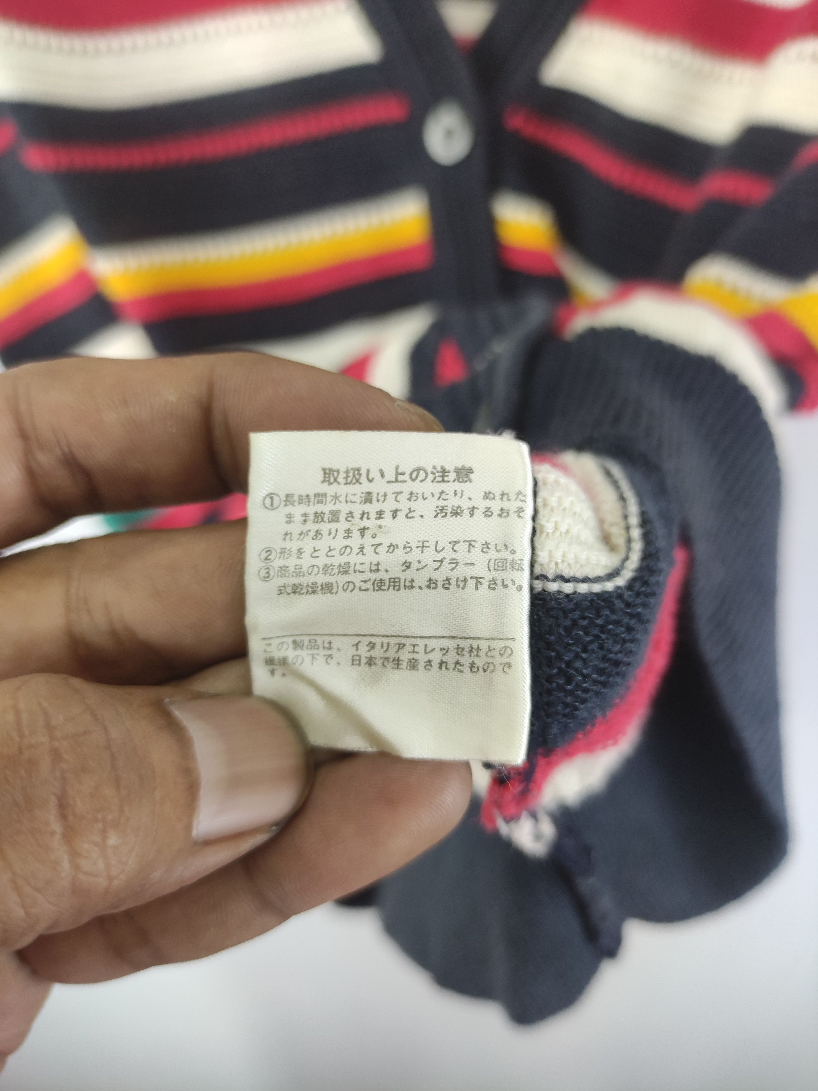 Ellesse Vintage Ellesse Golf Cardigan Vest knit Striped Size US M / EU 48-50 / 2 - 5 Thumbnail