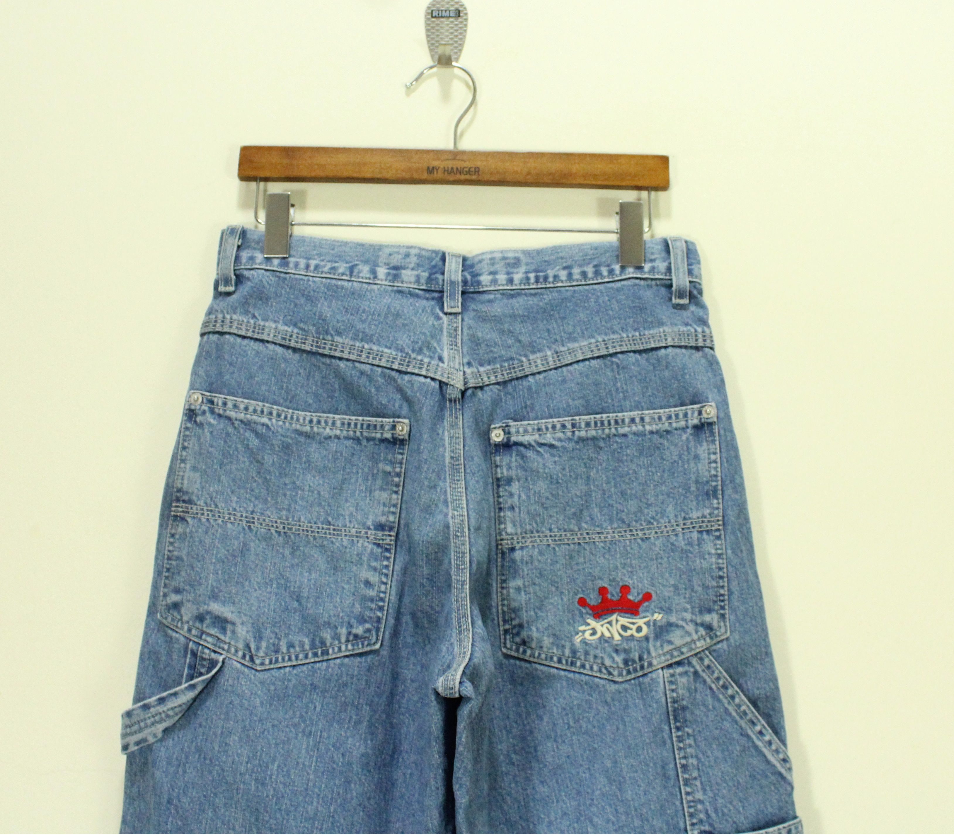 JNCO JNCO Denim Carpenter Wide Leg Baggy Size US 30 / EU 46 - 8 Thumbnail