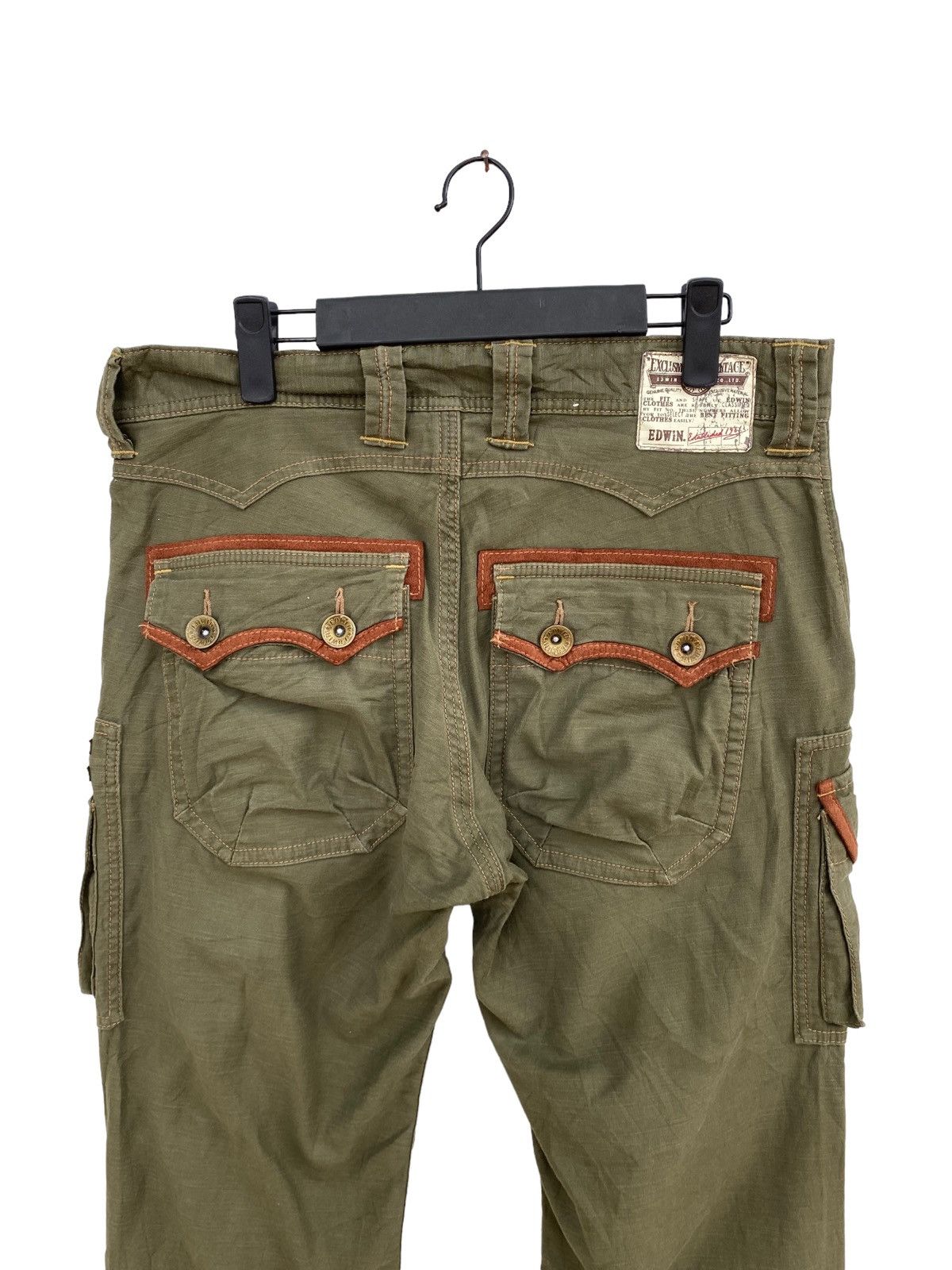 Edwin Edwin Exclusive Vintage Utility Trousers Cargo Pant Size US 34 / EU 50 - 4 Thumbnail