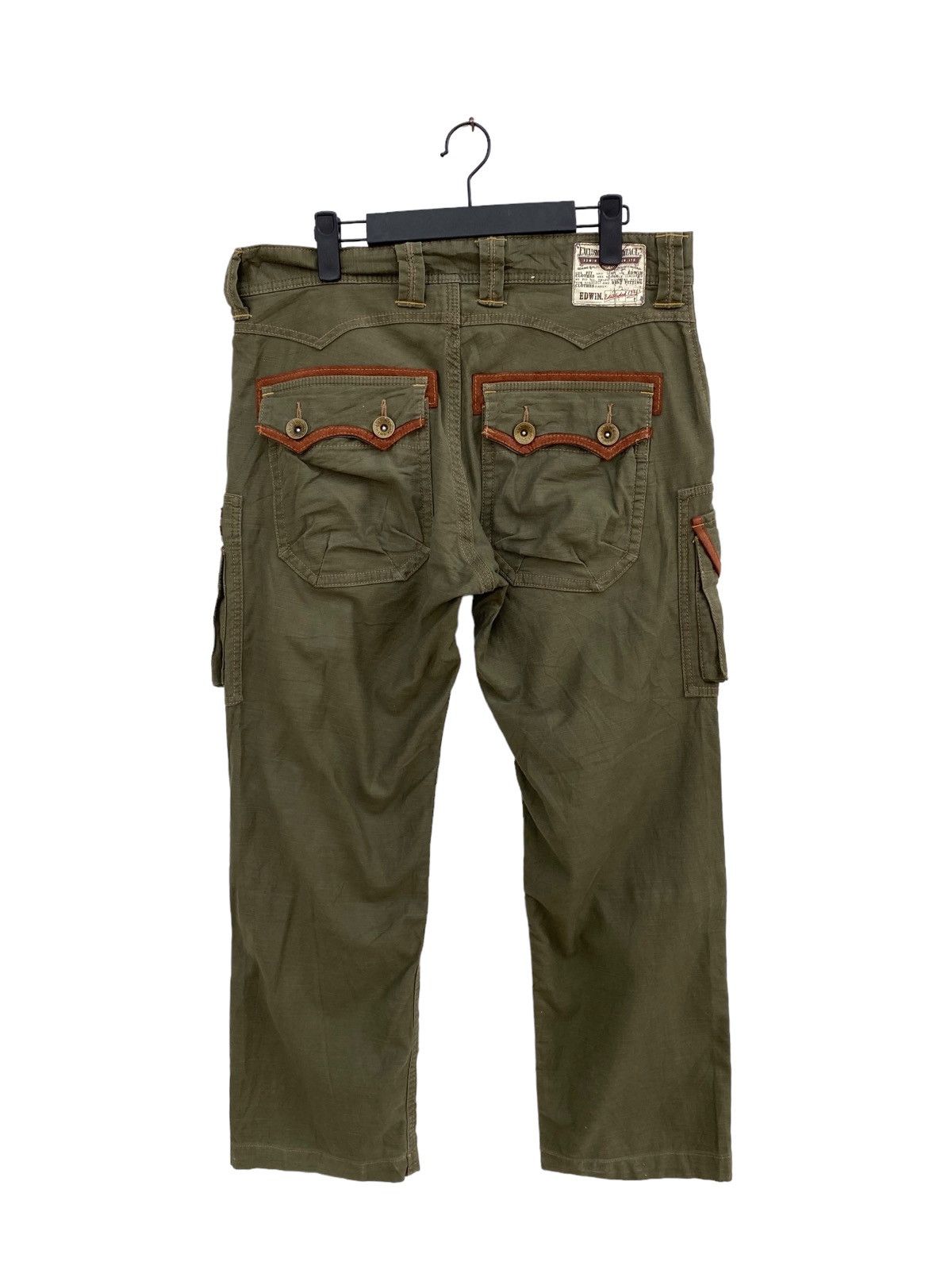 Edwin Edwin Exclusive Vintage Utility Trousers Cargo Pant Size US 34 / EU 50 - 2 Thumbnail