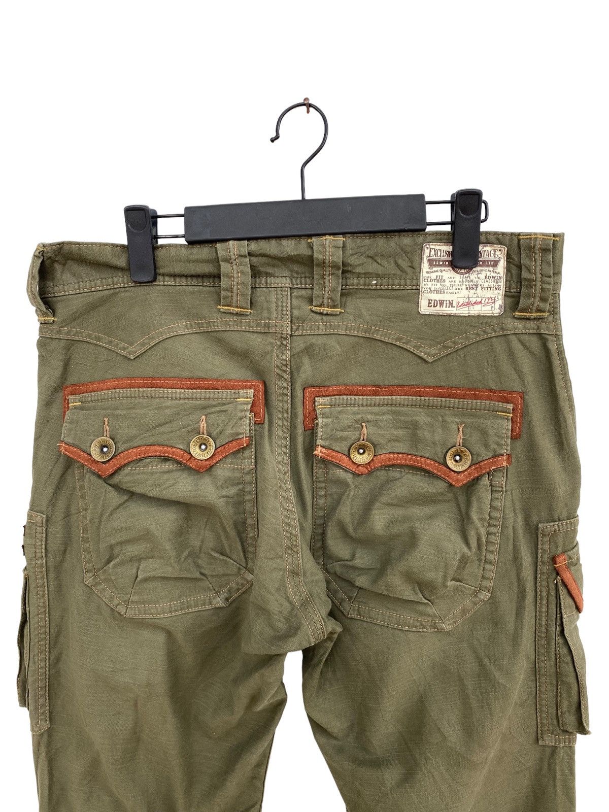 Edwin Edwin Exclusive Vintage Utility Trousers Cargo Pant Size US 34 / EU 50 - 8 Thumbnail