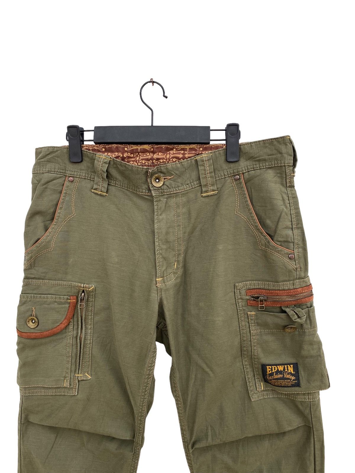Edwin Edwin Exclusive Vintage Utility Trousers Cargo Pant Size US 34 / EU 50 - 9 Thumbnail