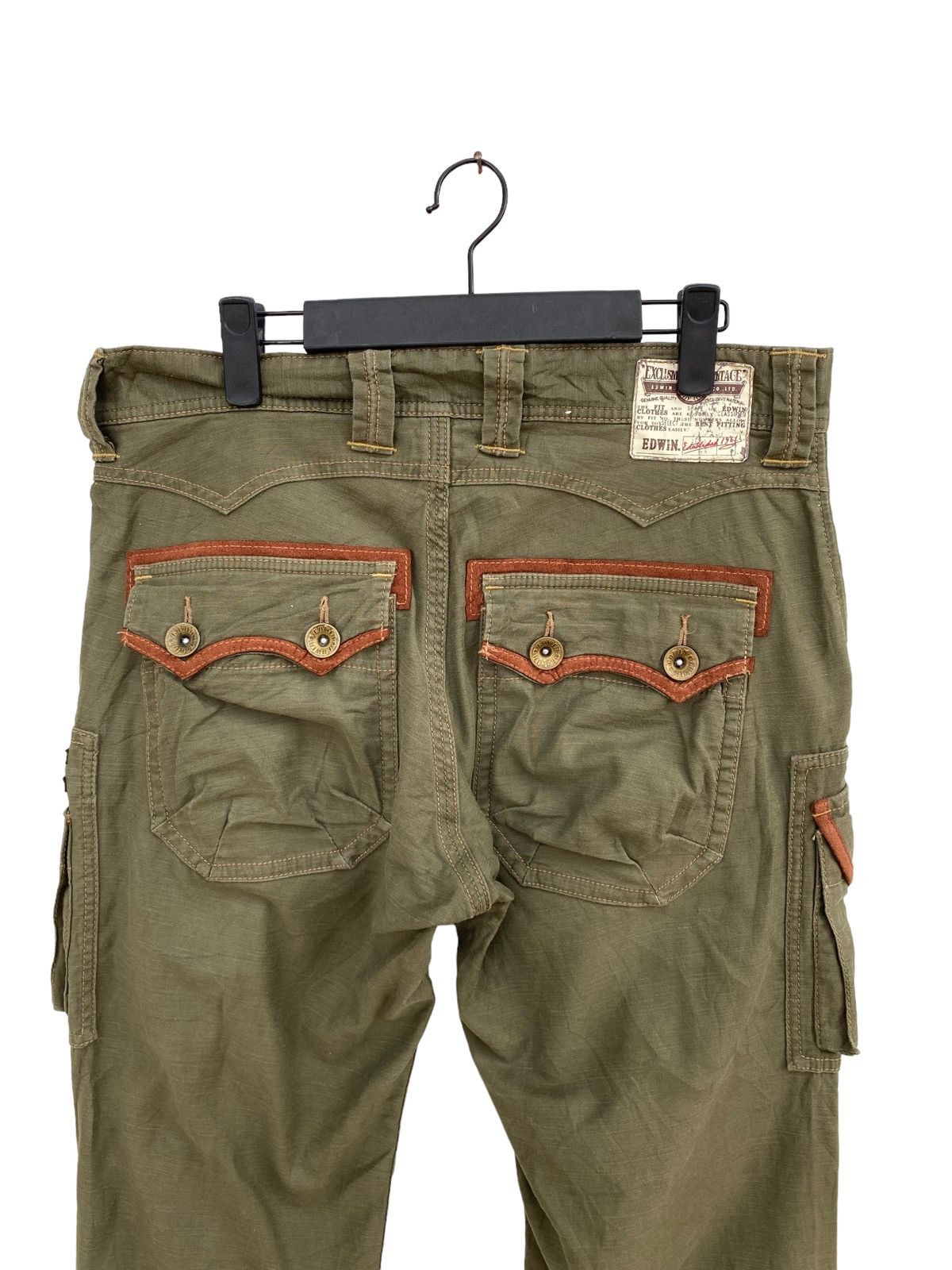 Edwin Edwin Exclusive Vintage Utility Trousers Cargo Pant Size US 34 / EU 50 - 3 Thumbnail