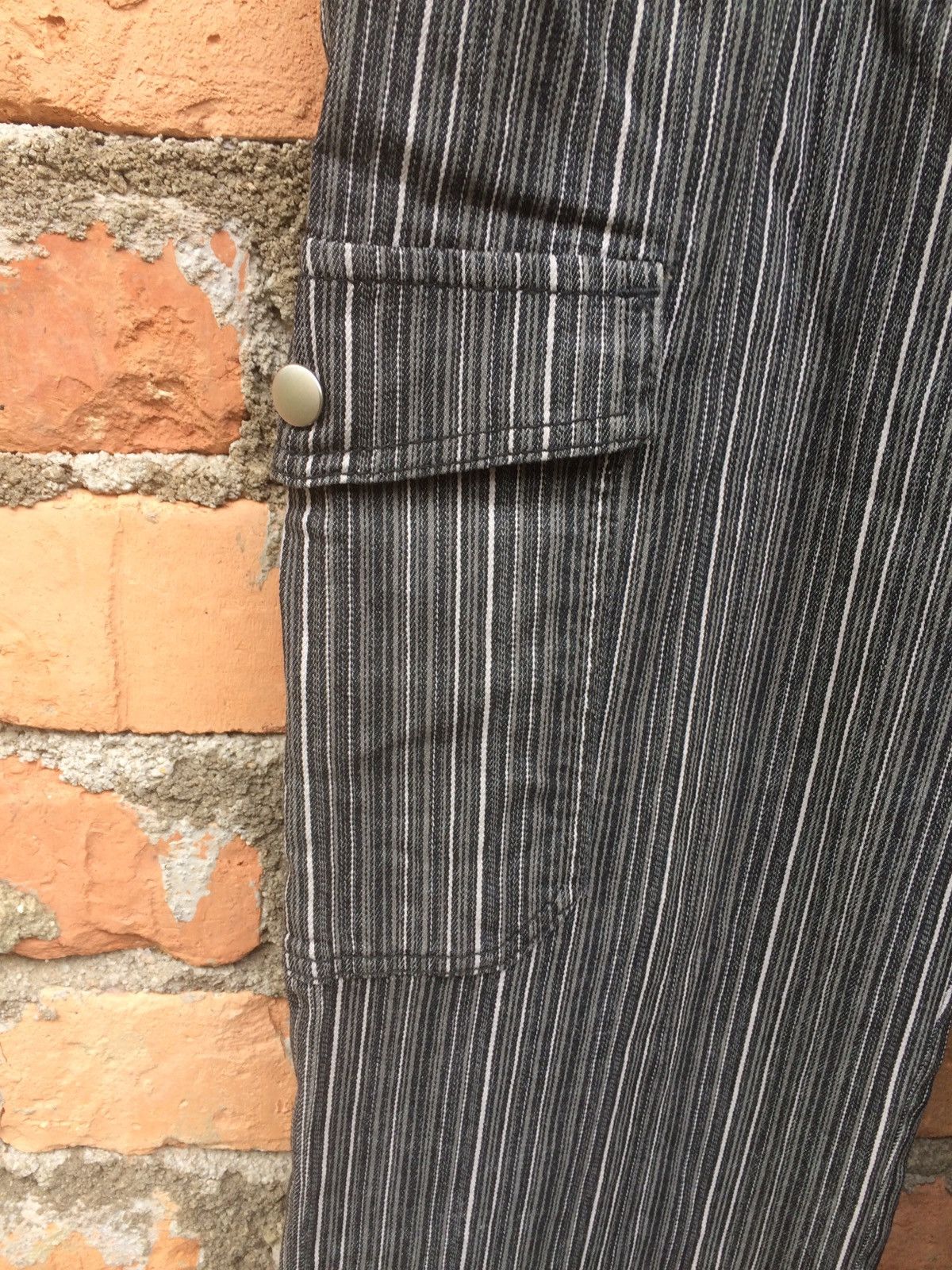 Designer × Japanese Brand Japanese Brand Cargo Stripes Design Pant Size US 30 / EU 46 - 6 Thumbnail