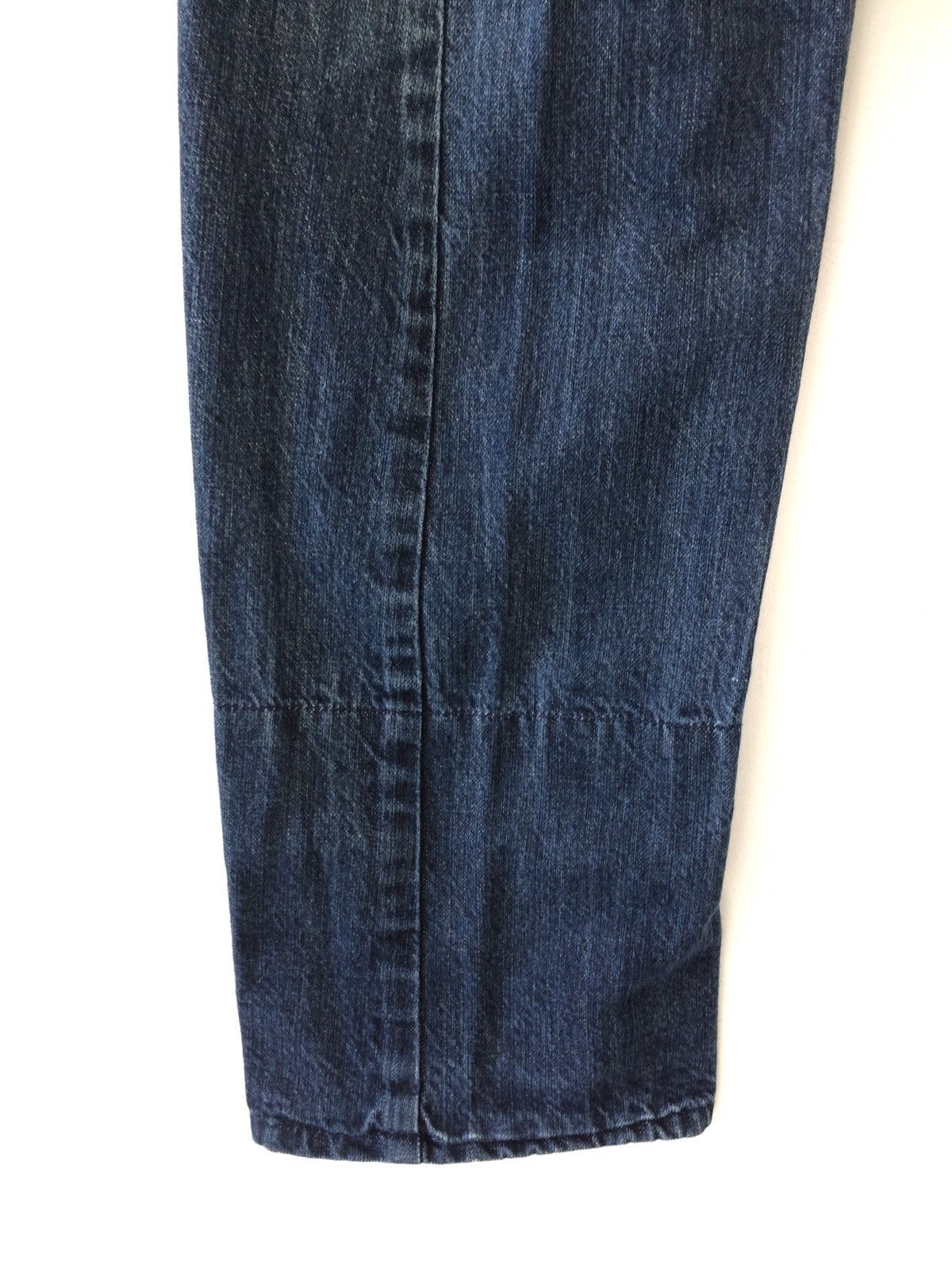 Indigo japanese brand Sorridere indigo Full zipper Denim Pants Size US 31 - 9 Thumbnail