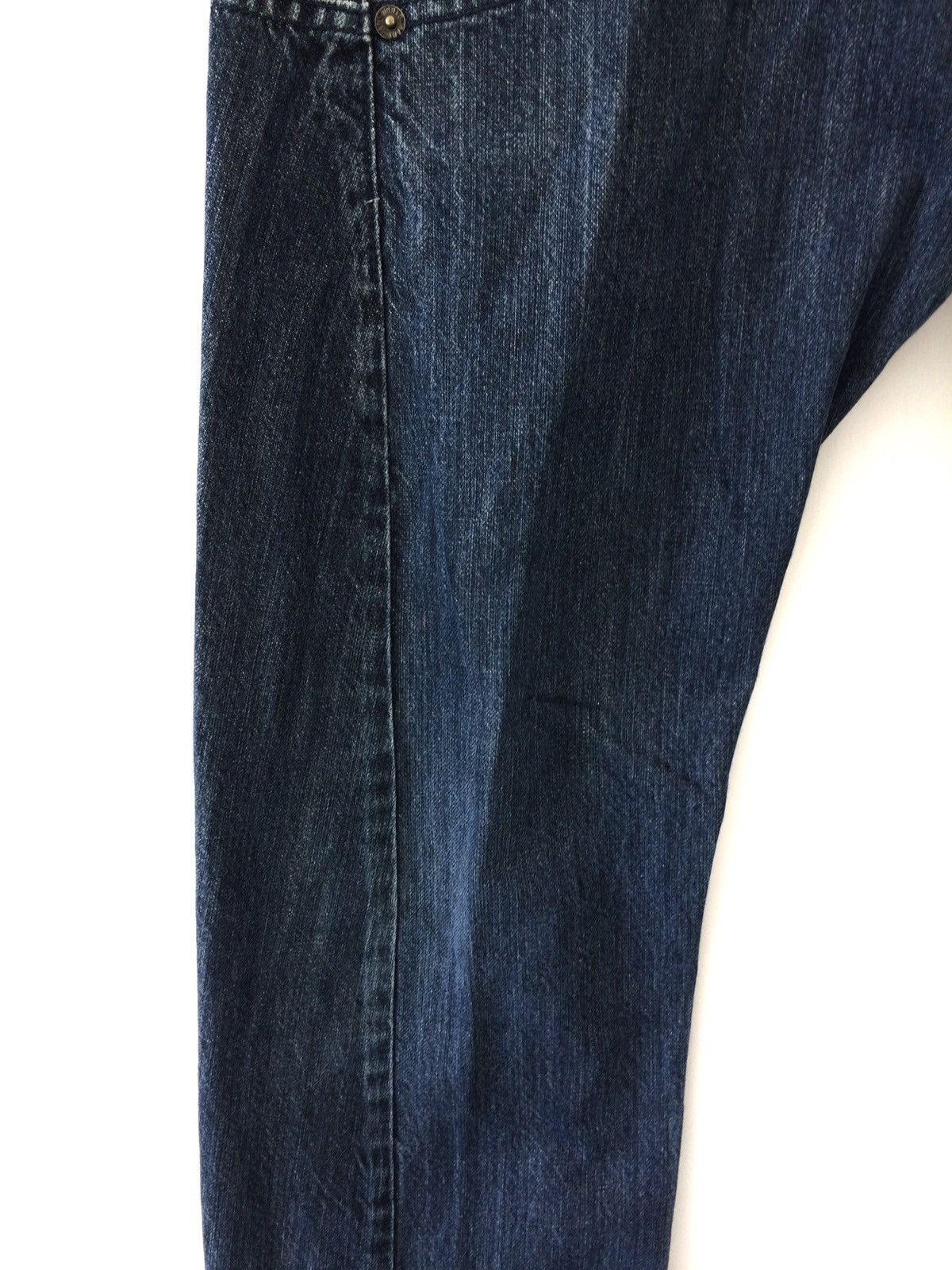Indigo japanese brand Sorridere indigo Full zipper Denim Pants Size US 31 - 7 Thumbnail