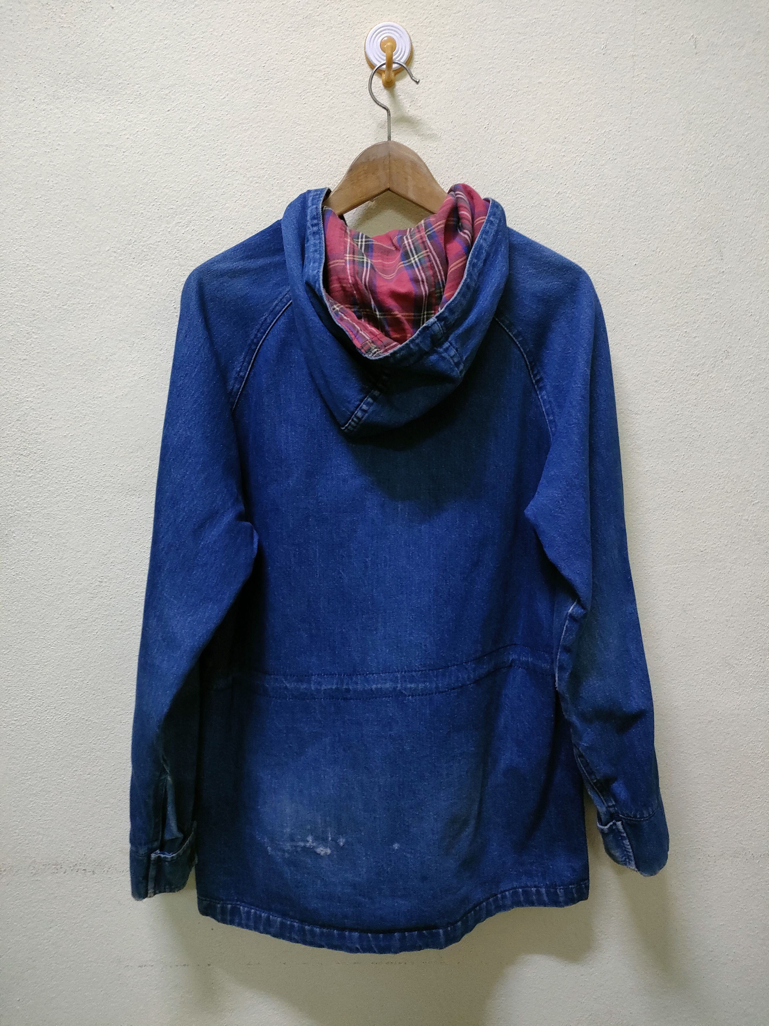 L.L. Bean × Vintage Vintage L.L Bean Denim Parka Jacket Size US L / EU 52-54 / 3 - 4 Thumbnail