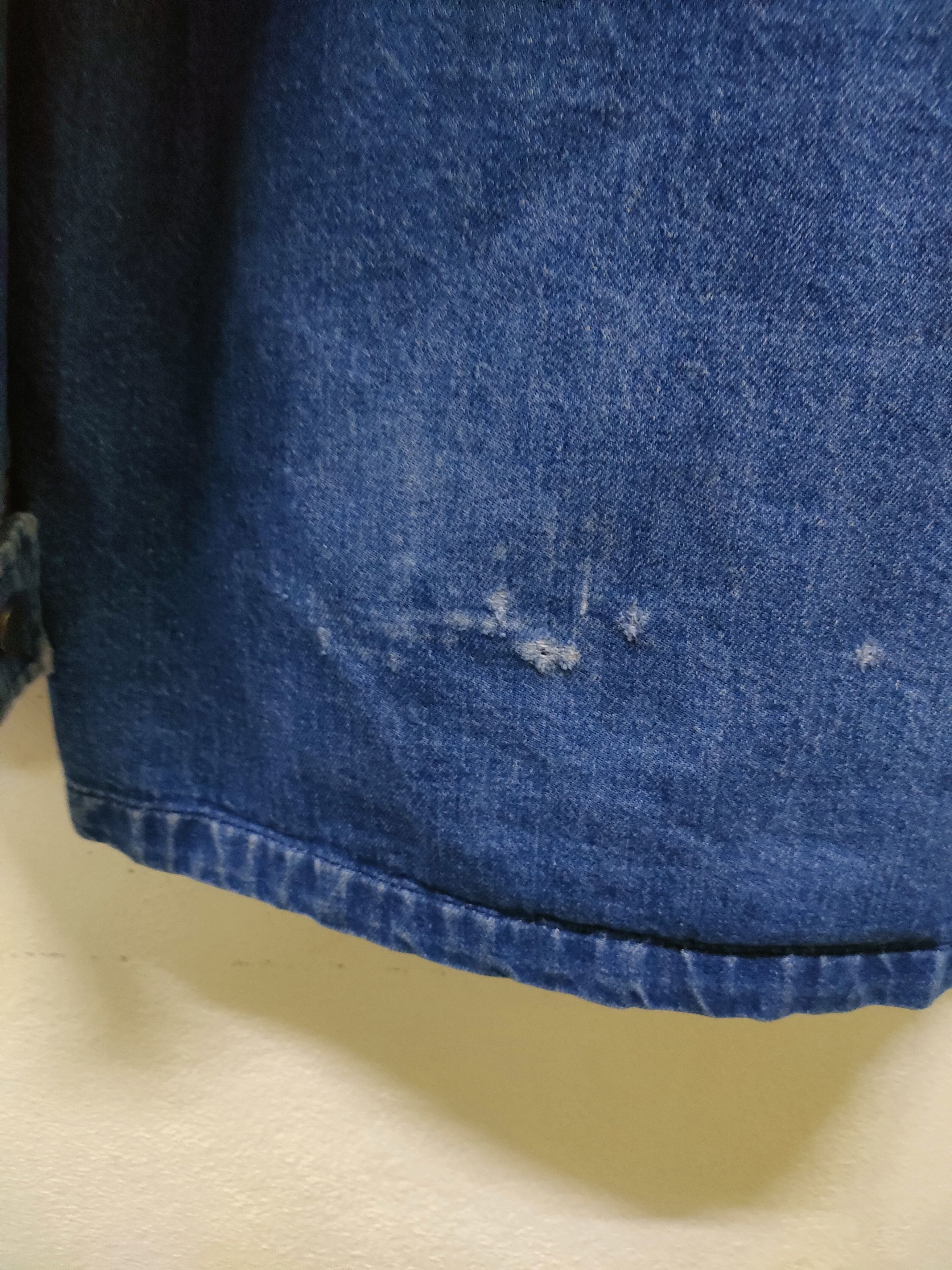 L.L. Bean × Vintage Vintage L.L Bean Denim Parka Jacket Size US L / EU 52-54 / 3 - 3 Thumbnail