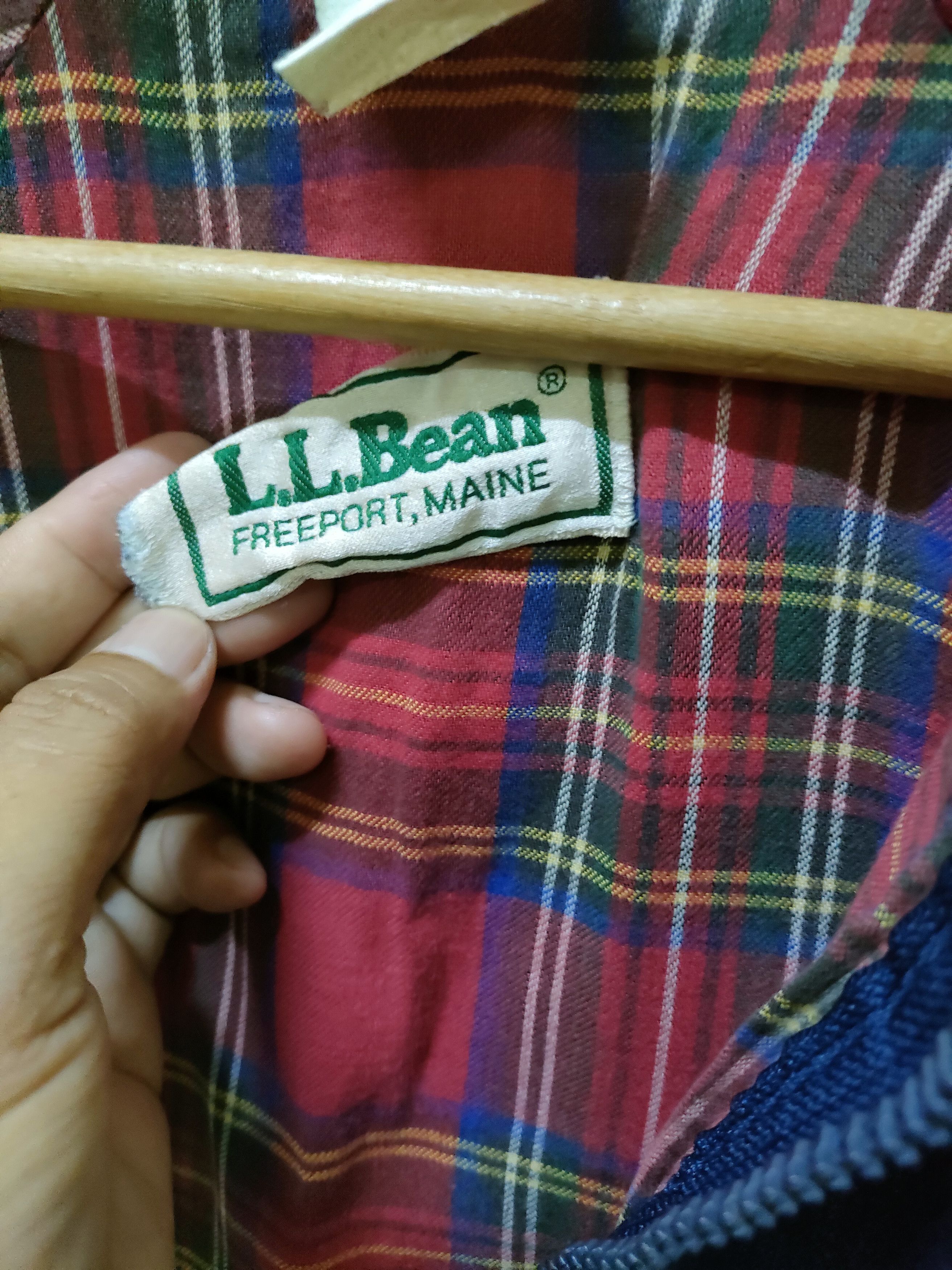 L.L. Bean × Vintage Vintage L.L Bean Denim Parka Jacket Size US L / EU 52-54 / 3 - 6 Thumbnail