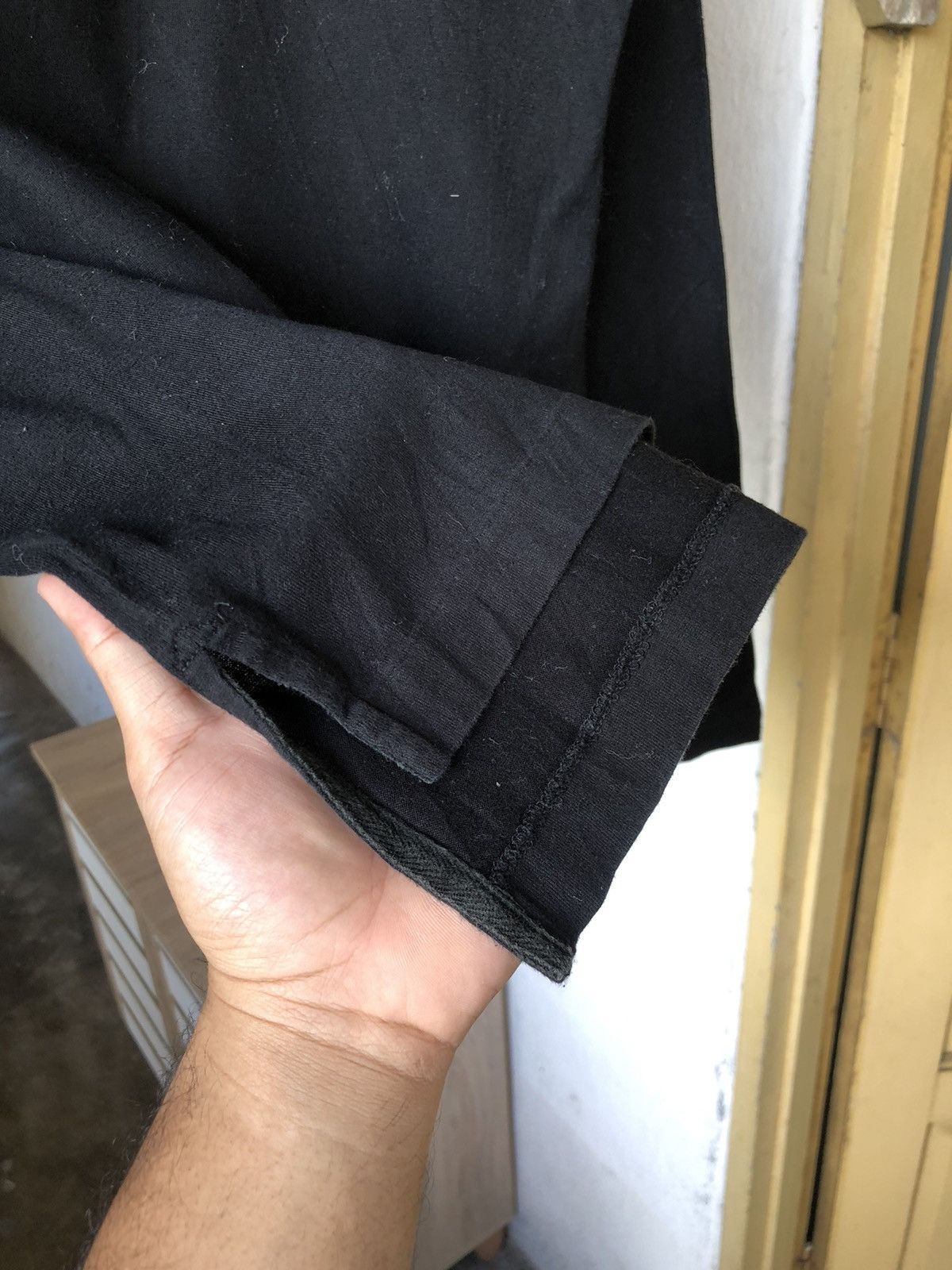 Yohji Yamamoto Vintage 90s Ys Yohji Yamamoto Long Sleeve T-shirt Size US S / EU 44-46 / 1 - 13 Thumbnail