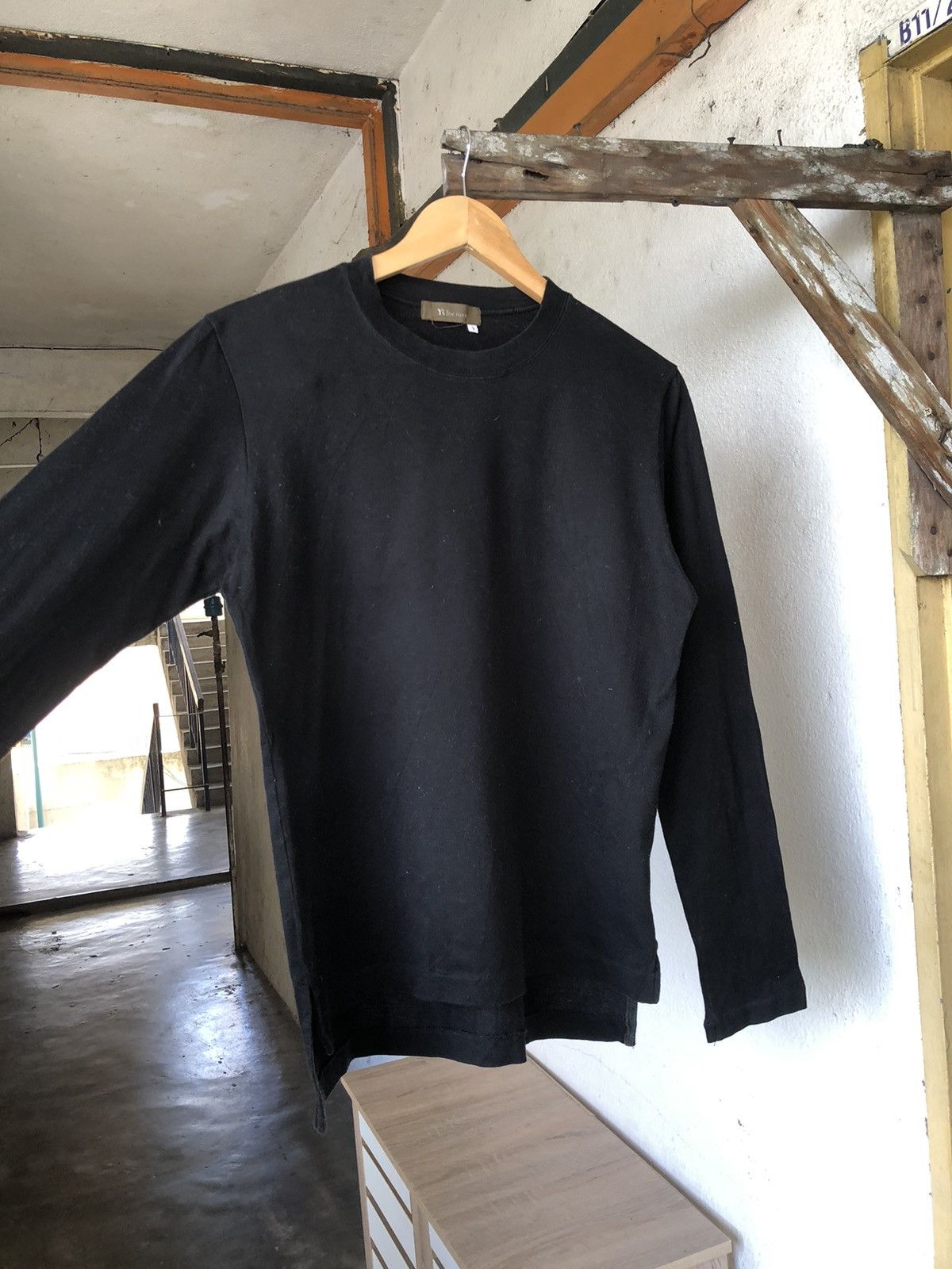 Yohji Yamamoto Vintage 90s Ys Yohji Yamamoto Long Sleeve T-shirt Size US S / EU 44-46 / 1 - 10 Thumbnail