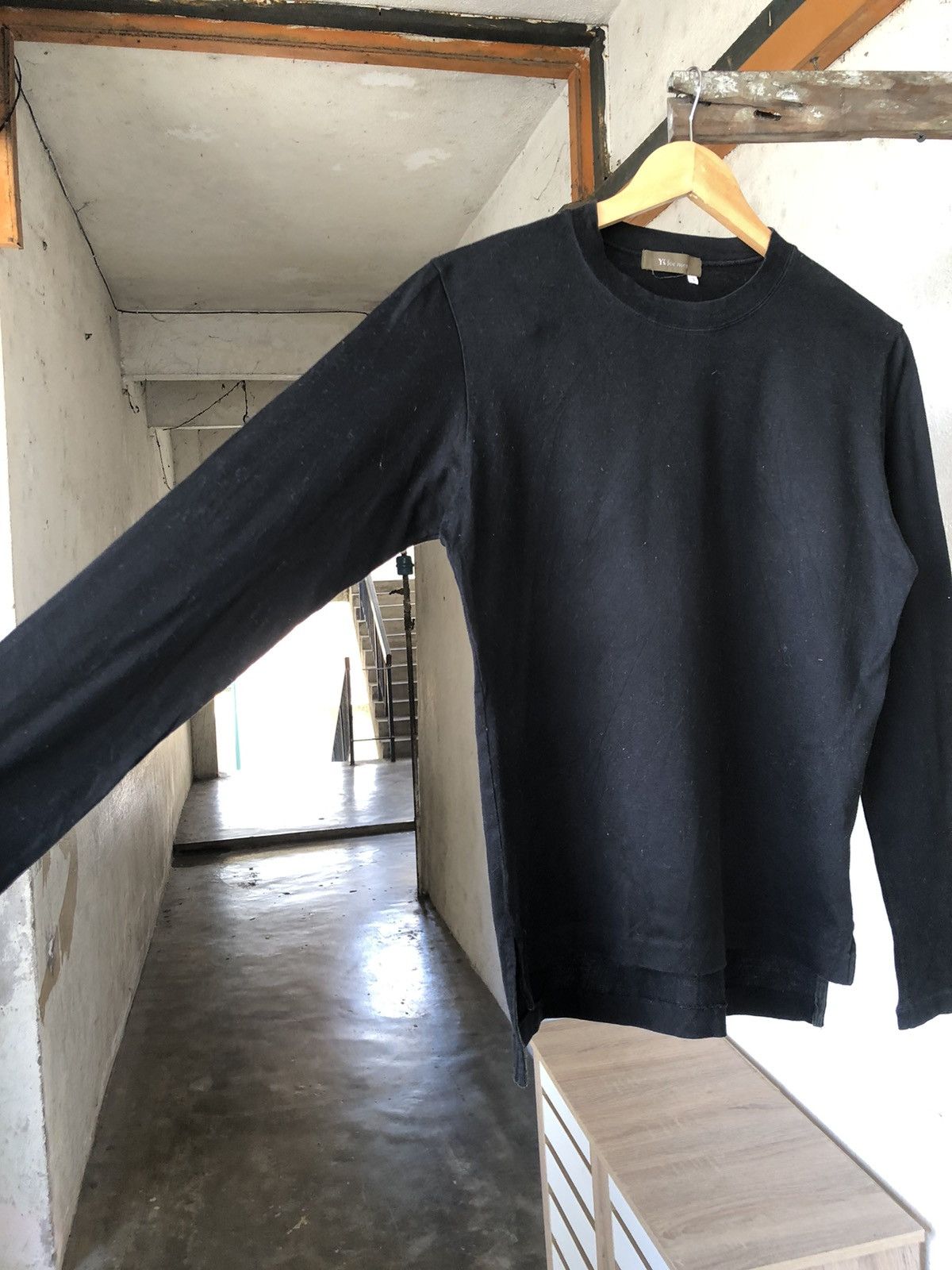 Yohji Yamamoto Vintage 90s Ys Yohji Yamamoto Long Sleeve T-shirt Size US S / EU 44-46 / 1 - 11 Thumbnail
