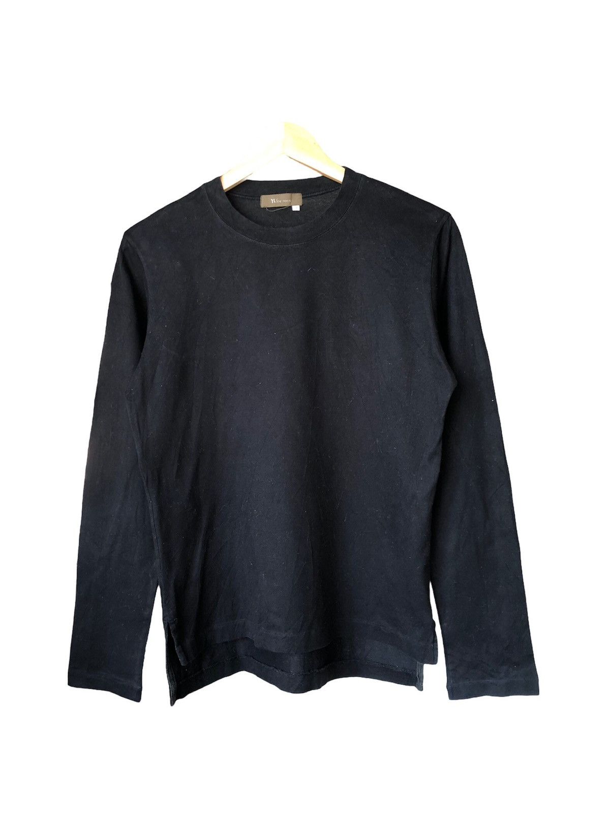 Yohji Yamamoto Vintage 90s Ys Yohji Yamamoto Long Sleeve T-shirt Size US S / EU 44-46 / 1 - 1 Thumbnail