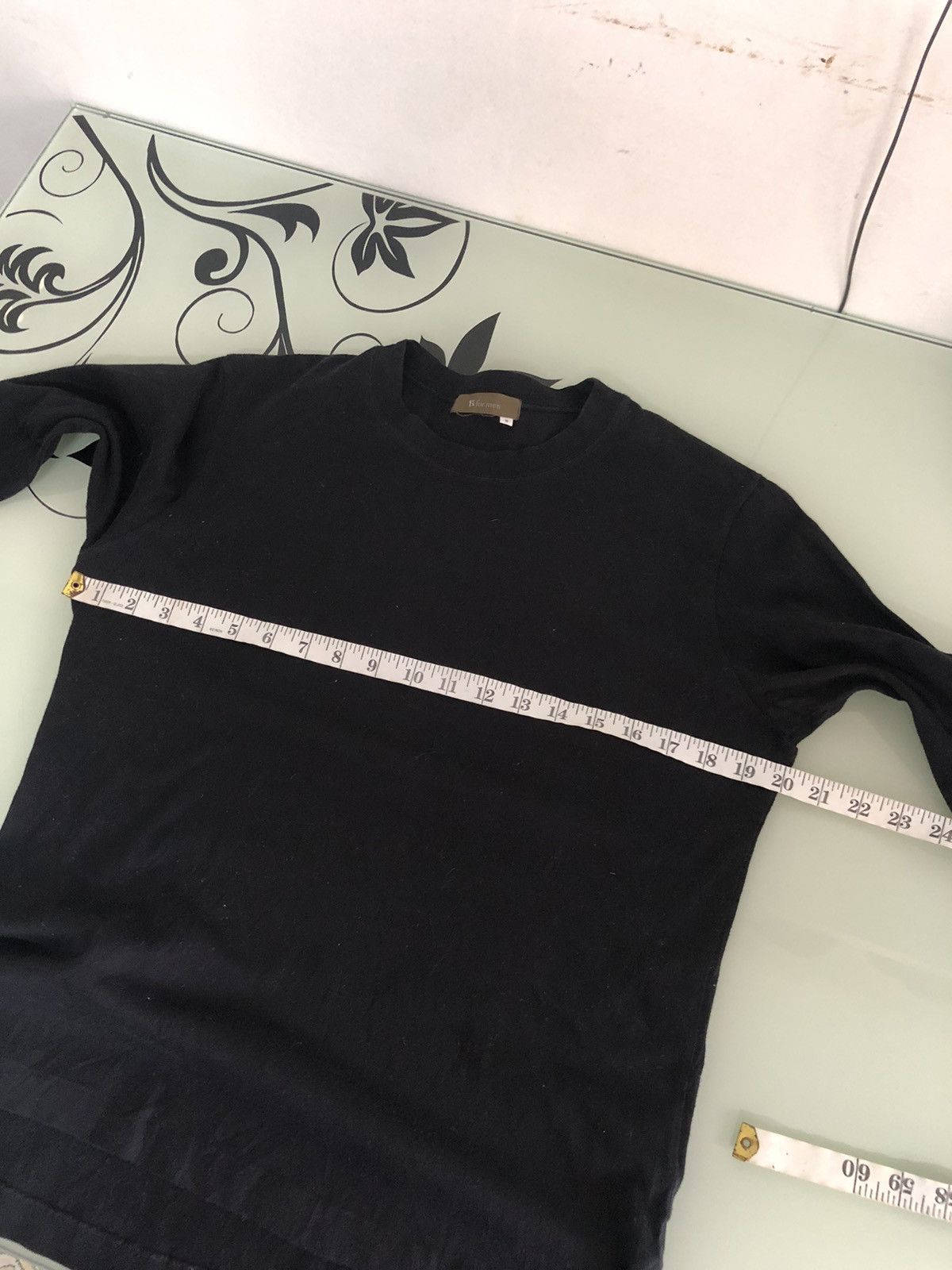 Yohji Yamamoto Vintage 90s Ys Yohji Yamamoto Long Sleeve T-shirt Size US S / EU 44-46 / 1 - 15 Thumbnail