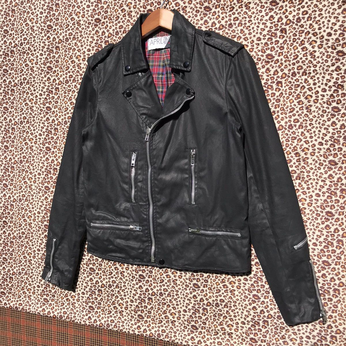 April 77 × Japanese Brand APRIL 77 Decontrol Kennedy Motorcycle Biker Jacket Size US S / EU 44-46 / 1 - 5 Thumbnail
