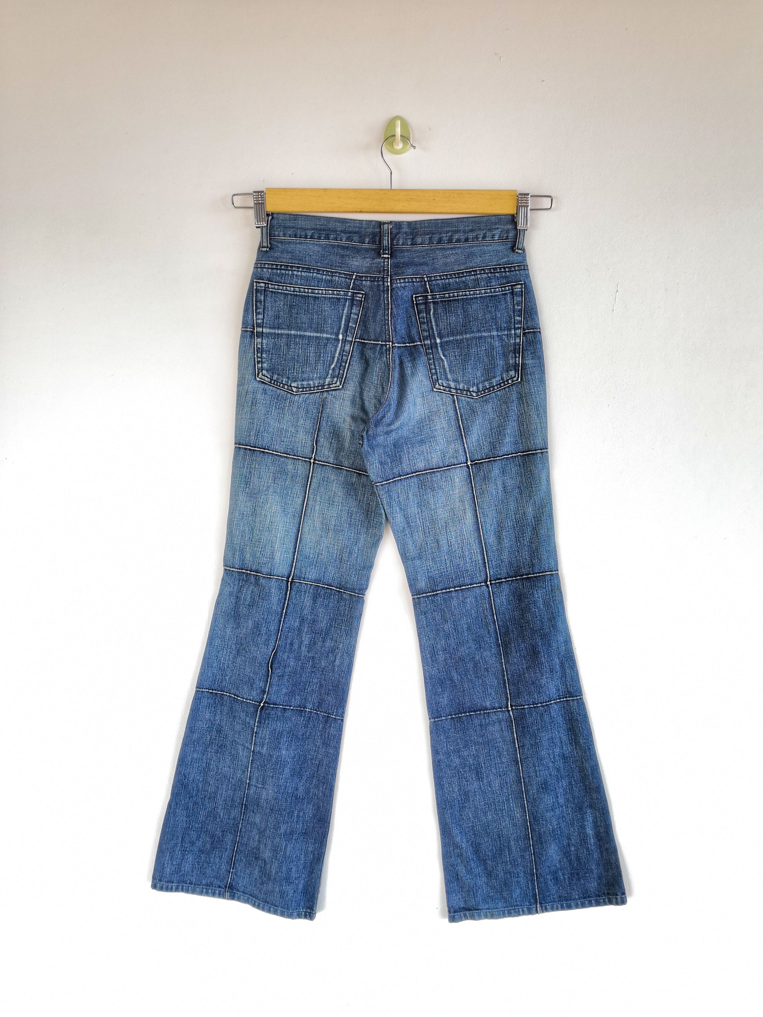 Boycott Vintage Boycott Jeans Japanese Flare Patchwork Bootcut Denim Size 26" / US 2 / IT 38 - 2 Thumbnail